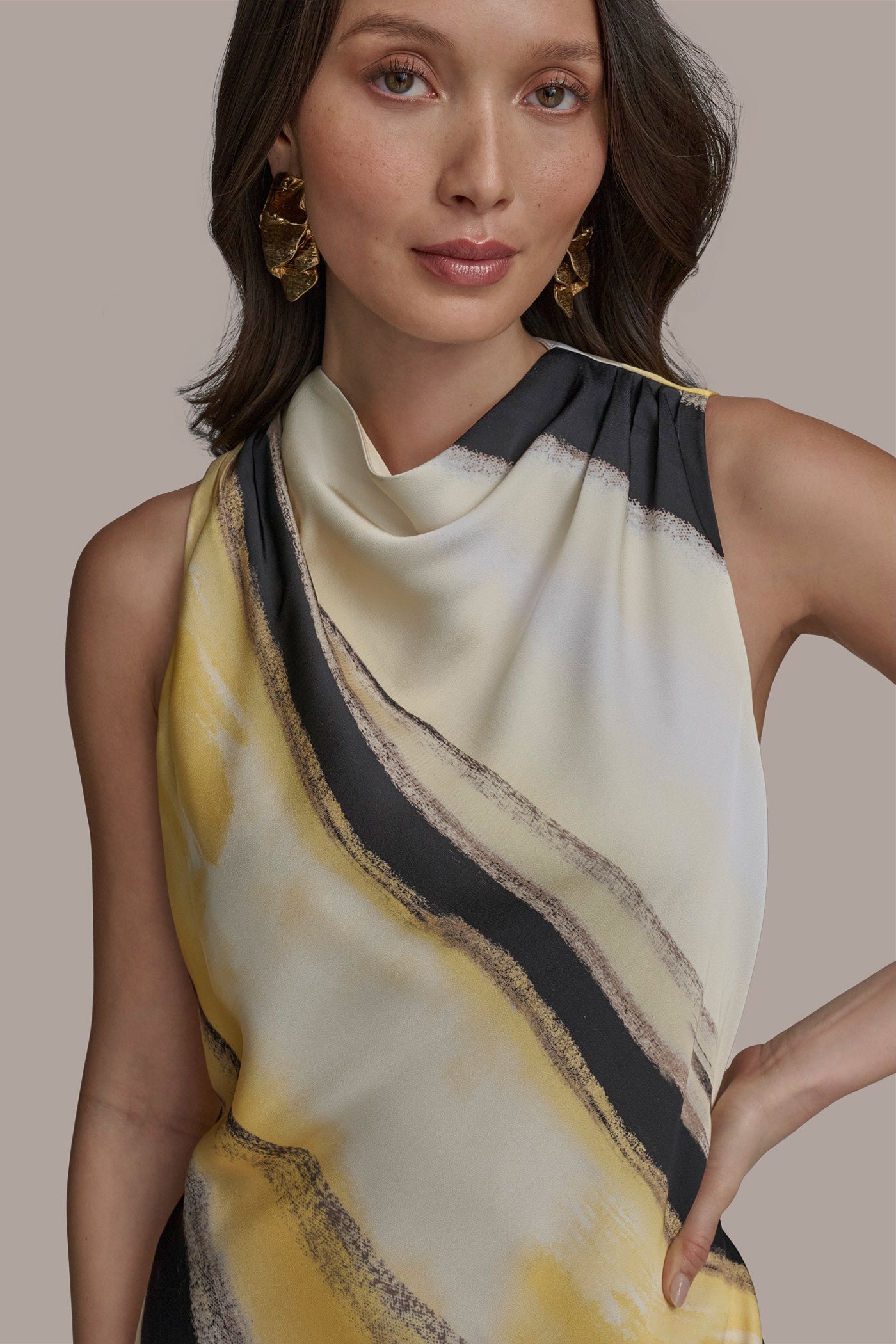 PRINTED SHEATH DRESS VIEW 4 | Office to Evening Dresses