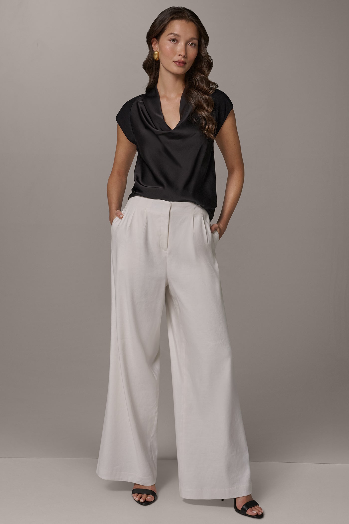 EXTRA HIGH-RISE PLEATED WIDE-LEG PANT VIEW 5 | New clothing