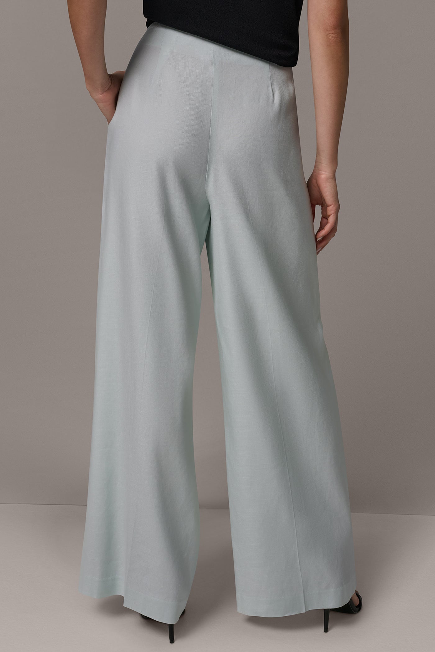 EXTRA HIGH-RISE PLEATED WIDE-LEG PANT | View 2 | New clothing