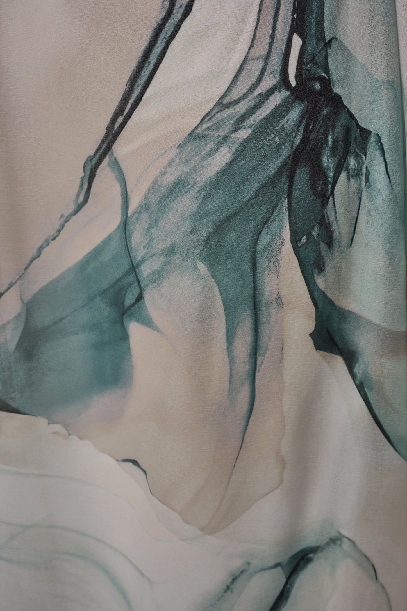 CHIFFON STRIPE MIDI SHIFT DRESS VIEW 7 | Dresses & Jumpsuits