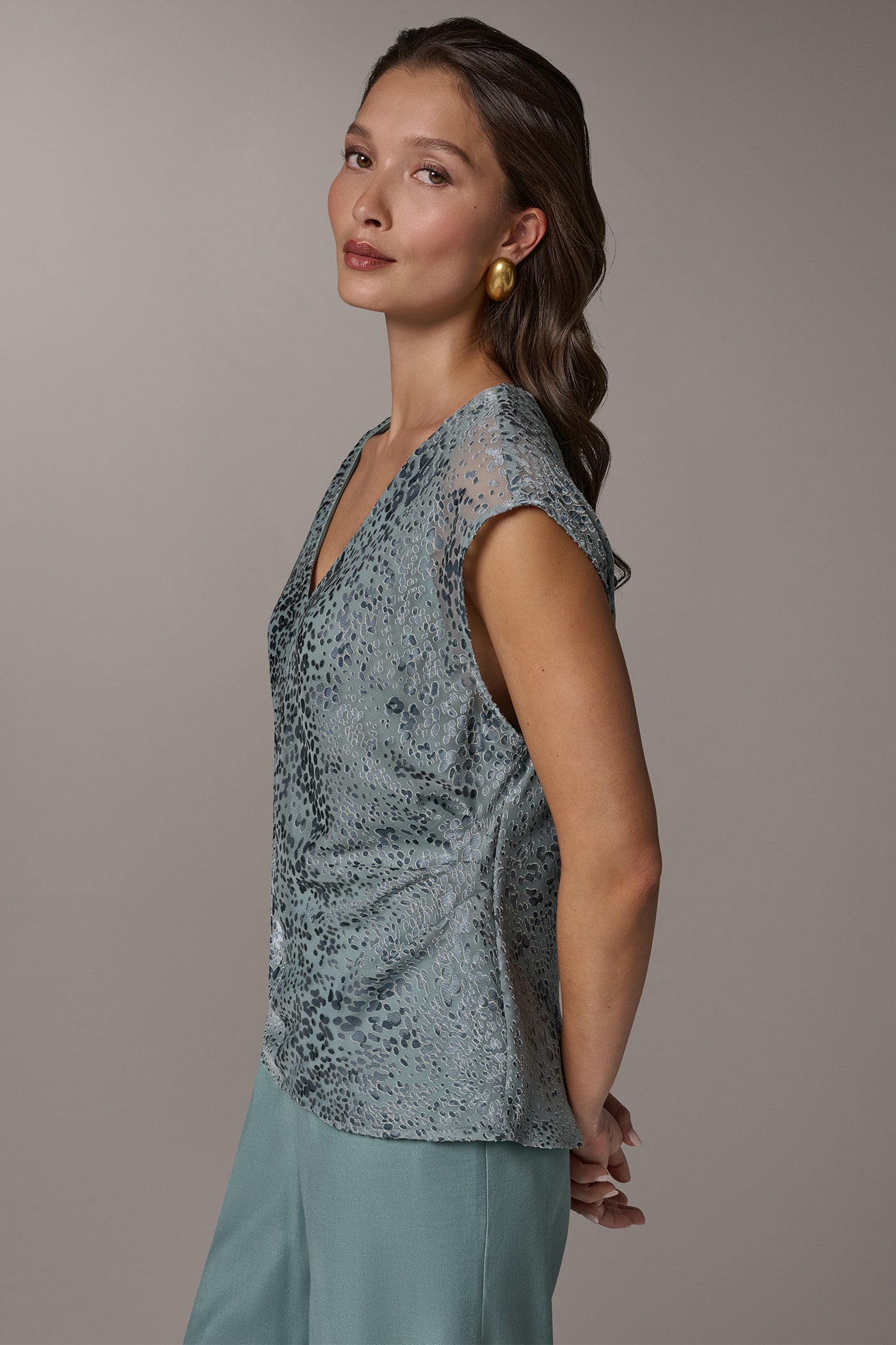 DOT BURNOUT TOP VIEW 3 | New clothing