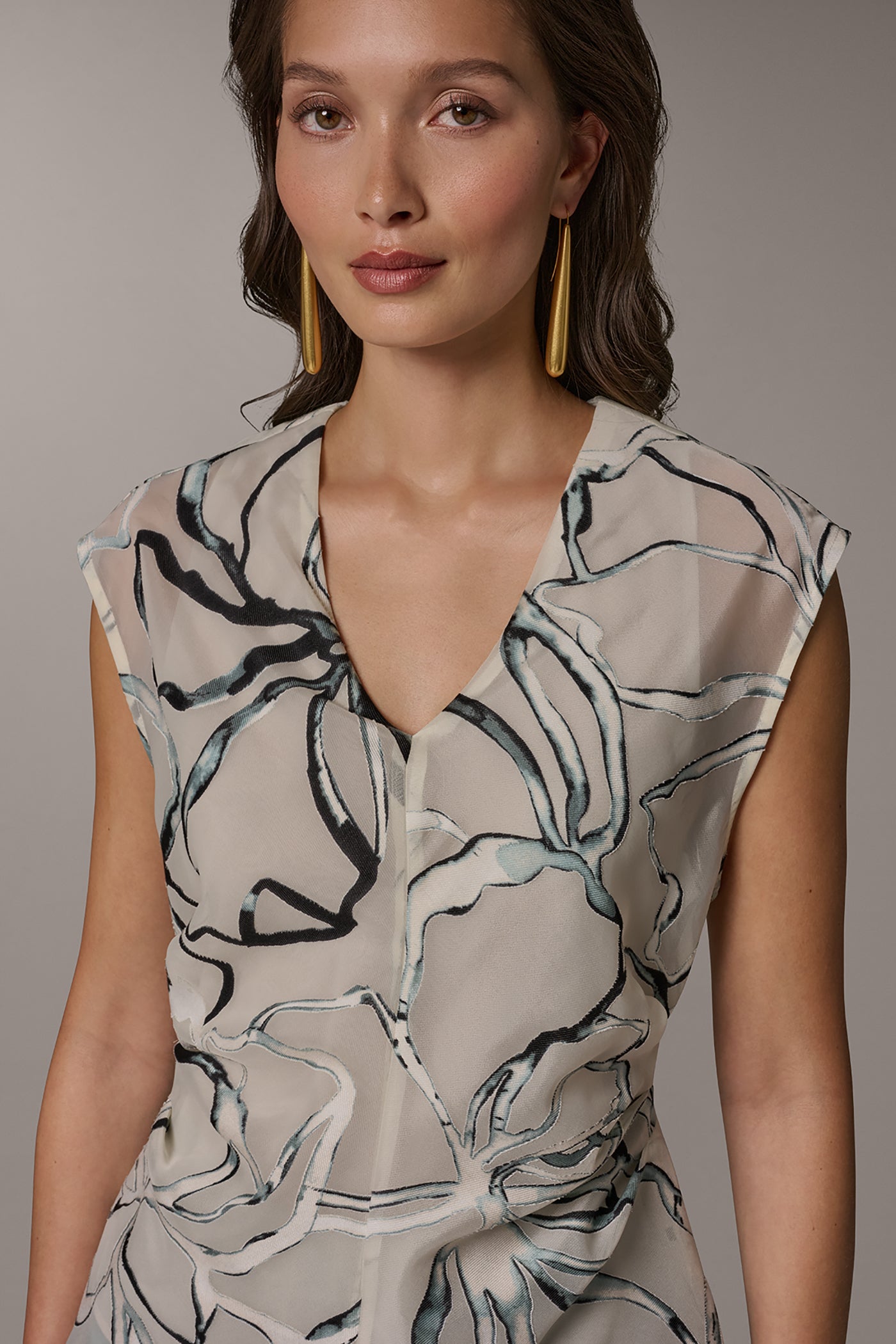 FLORAL BURNOUT TOP VIEW 4 | New clothing