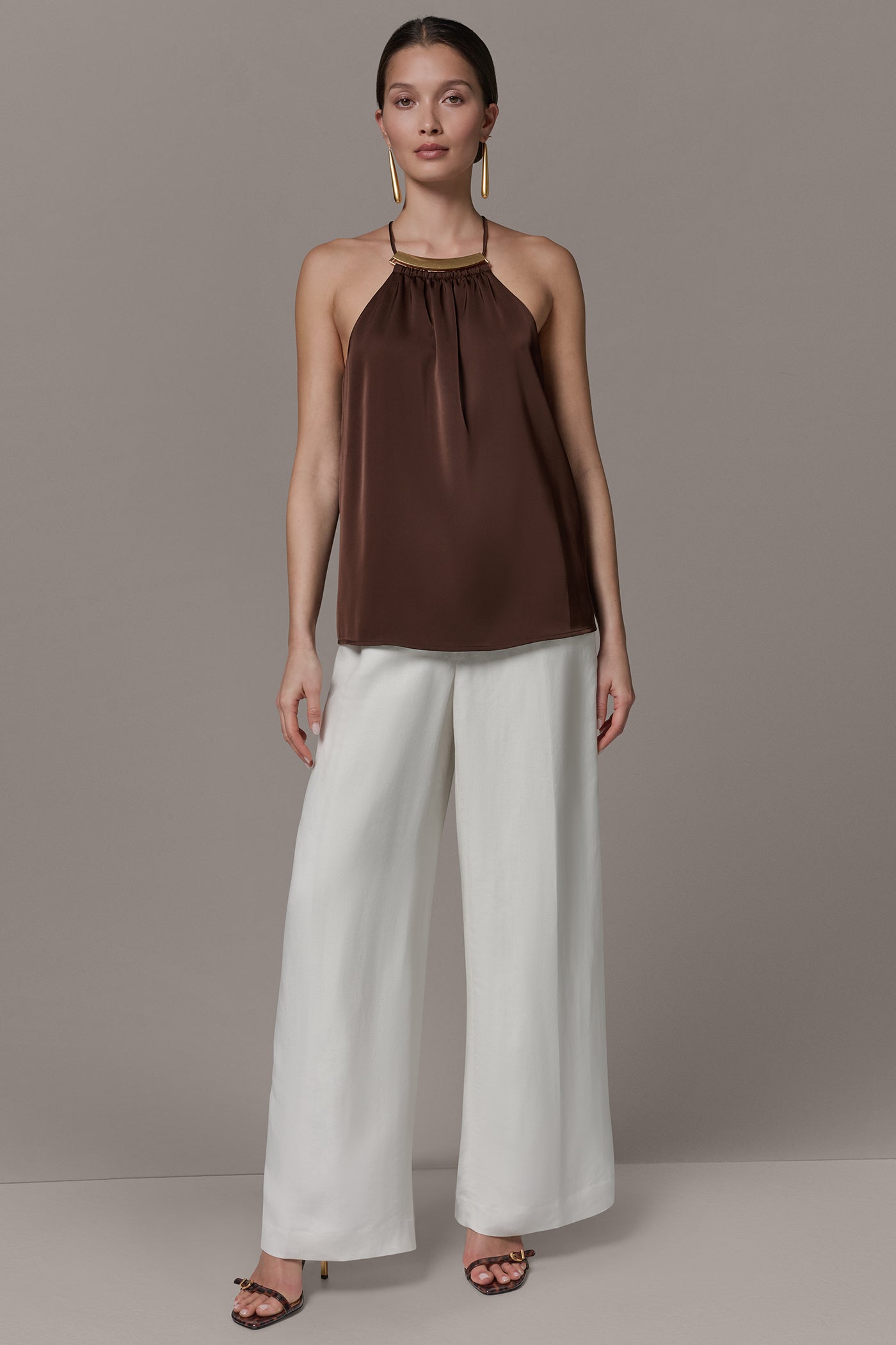 SLEEVELESS HALTER TOP VIEW 7 | Tops