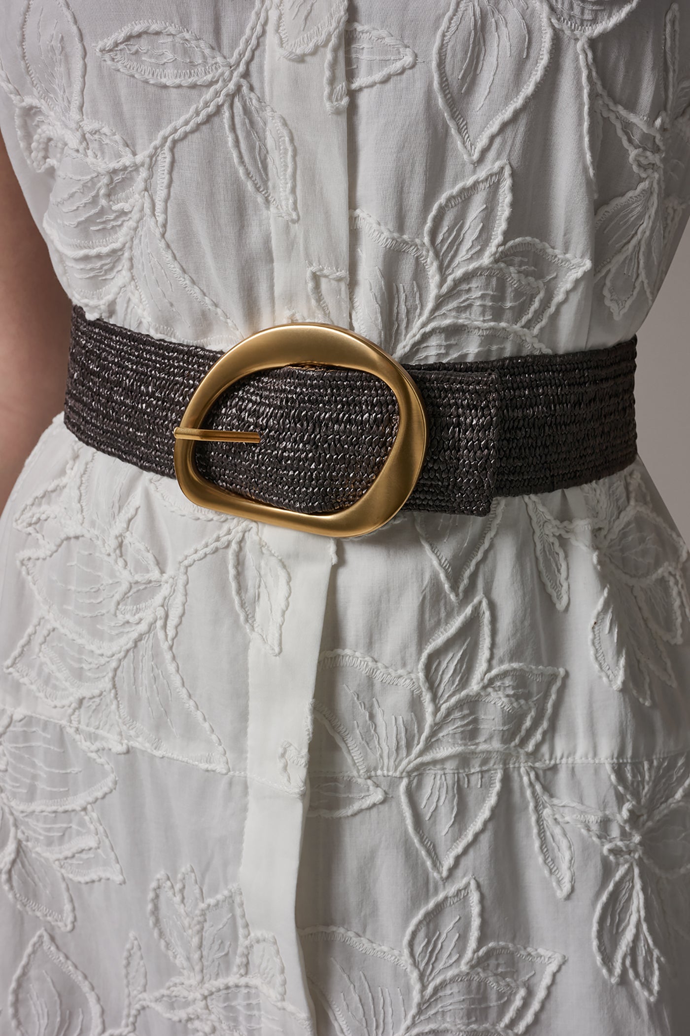 SLEEVELESS MIDI SHIRT DRESS VIEW 5 | All Products