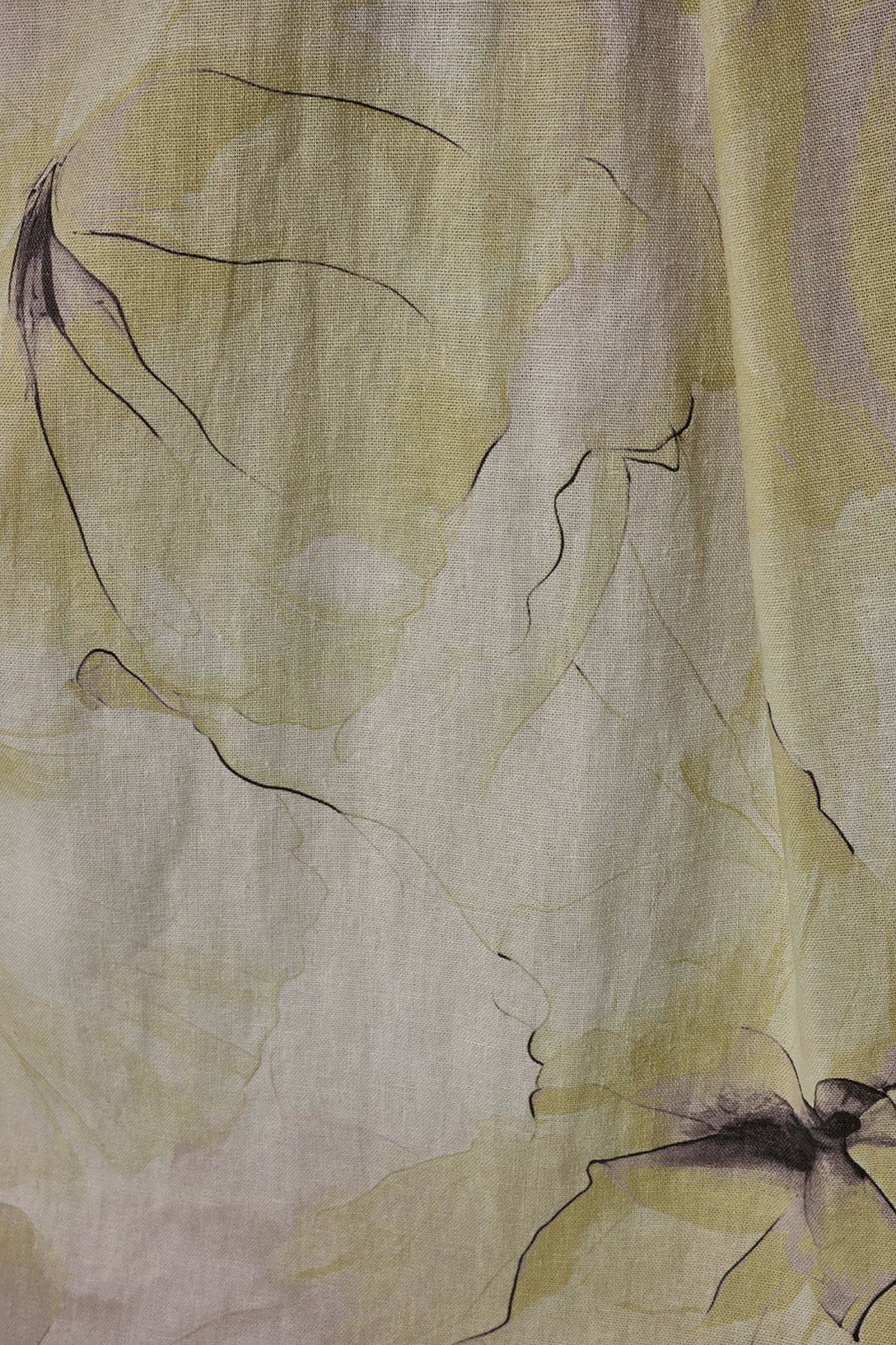 SLEEVELESS SQUARE NECK PRINTED BELTED MIDI FIT AND FLARE DRESS VIEW 8 | Select Dresses