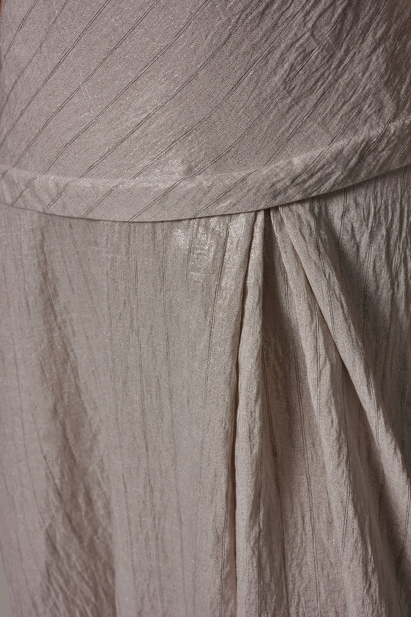 CAP SLEEVE ASYMMETRIC MIDI FIT AND FLARE DRESS VIEW 7