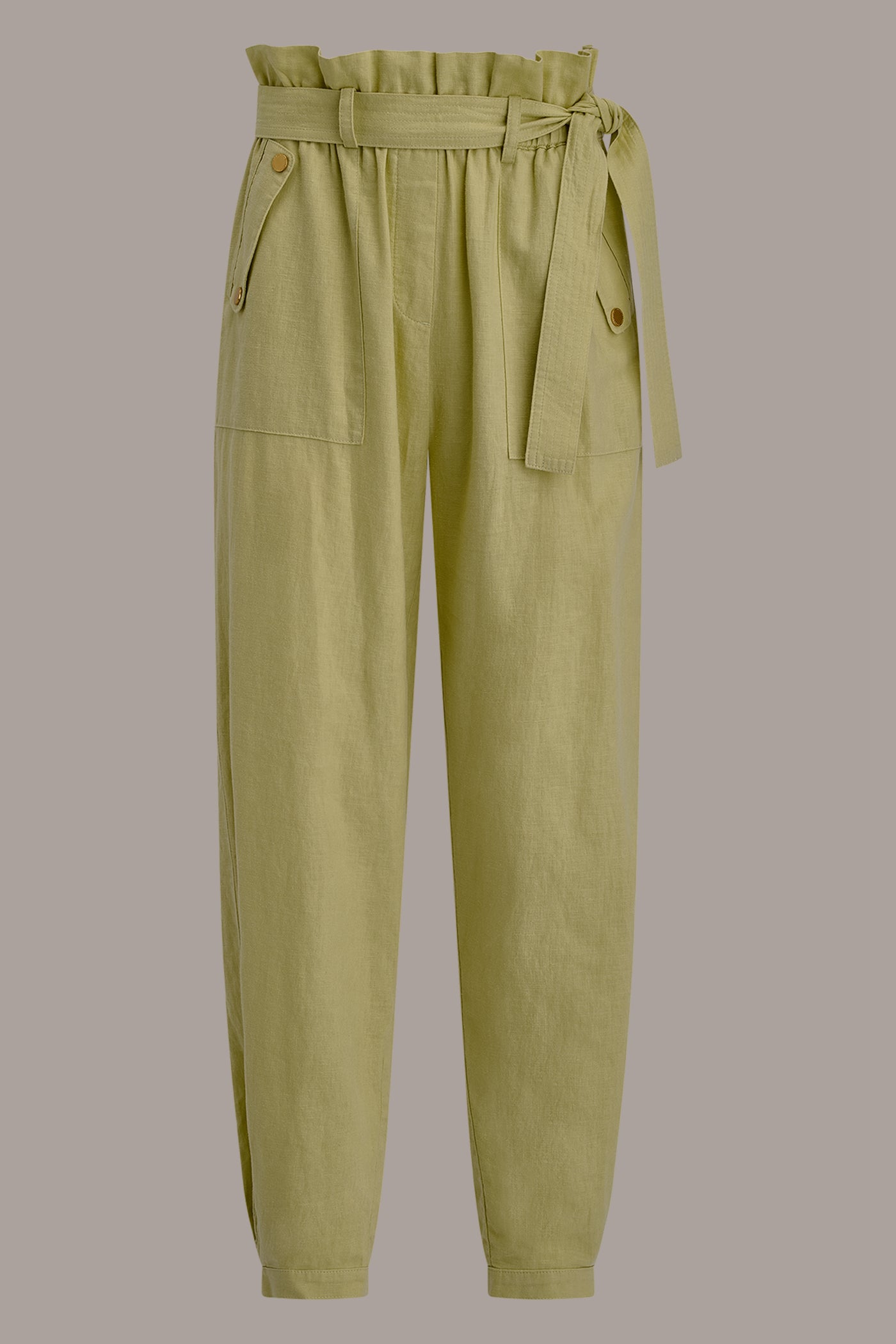 RELAXED PAPERBAG ANKLE PANT VIEW 8 | All Products