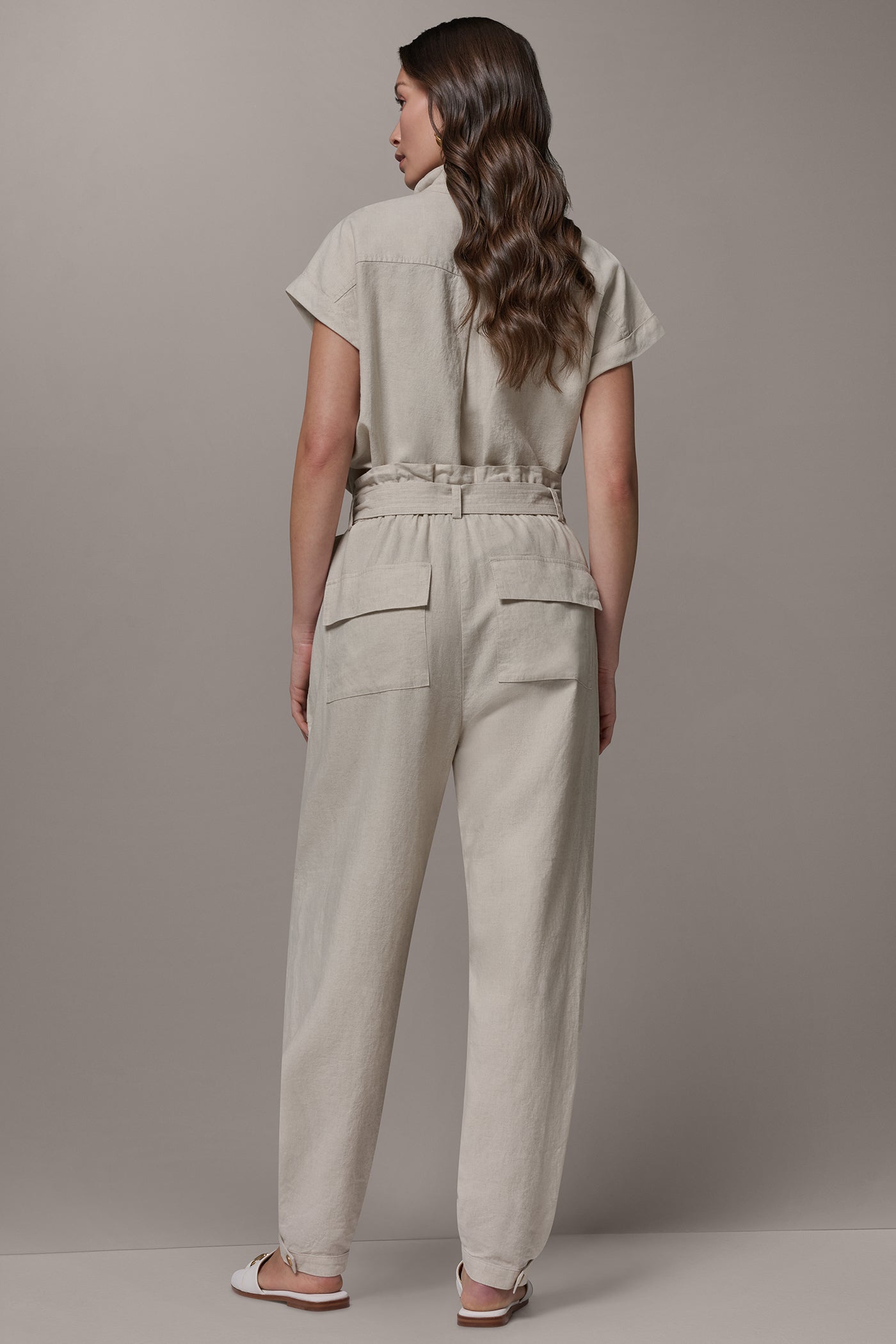 RELAXED PAPERBAG ANKLE PANT VIEW 7 | All Products