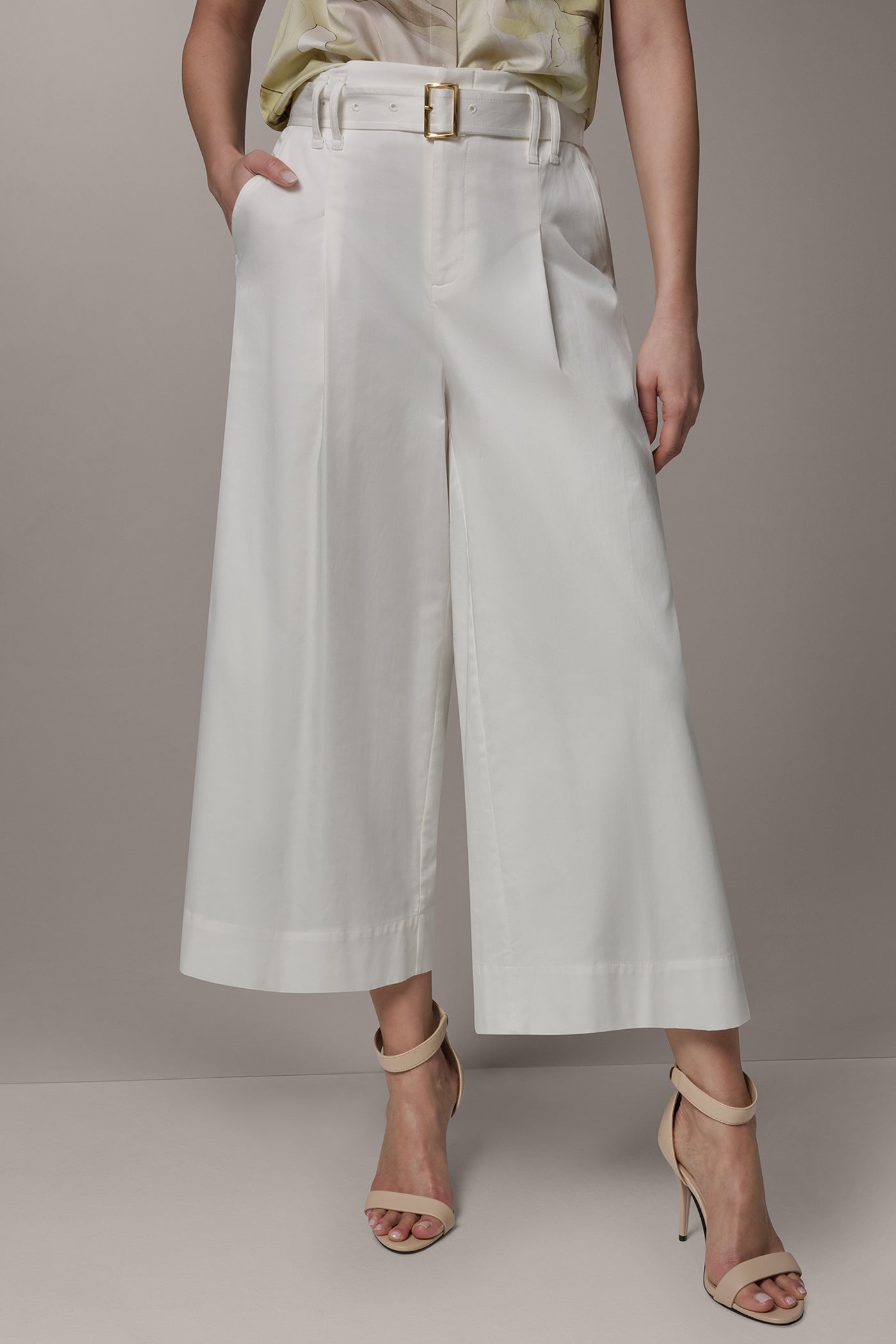 CROPPED EXTRA HIGH-RISE WIDE-LEG PANT