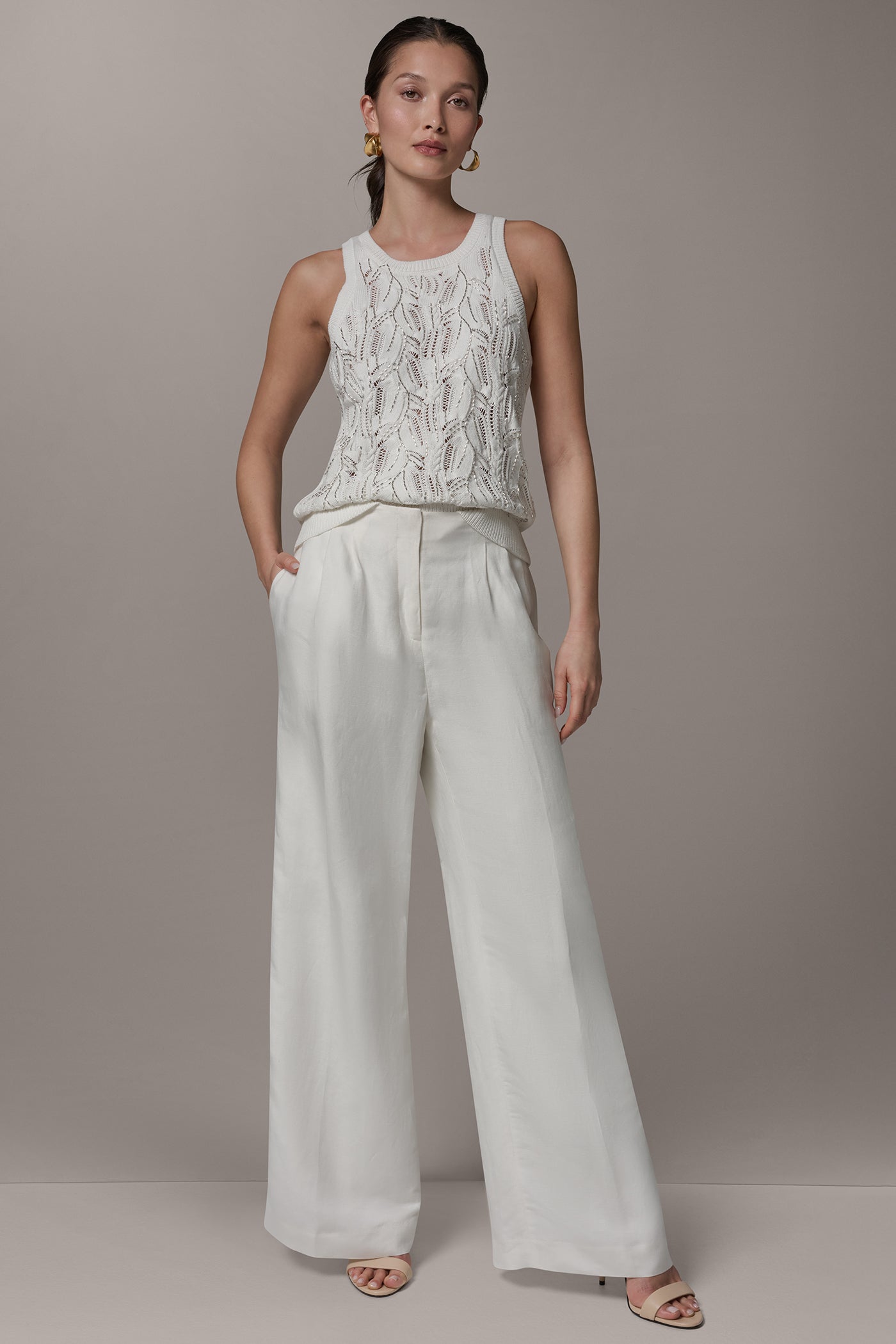 HIGH-RISE WIDE-LEG PANT VIEW 5 | Pants