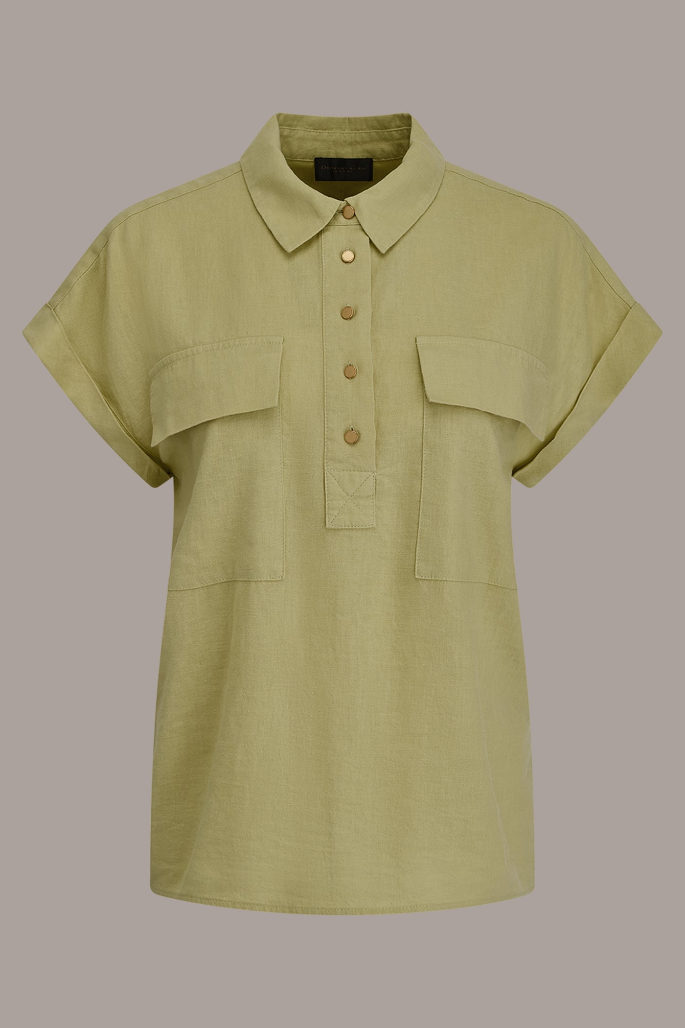 CAP SLEEVE CAMP SHIRT VIEW 7 | All Products