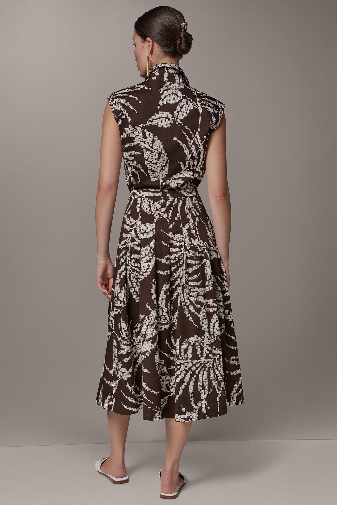 PLEATED MIDI SKIRT VIEW 6 | Skirts