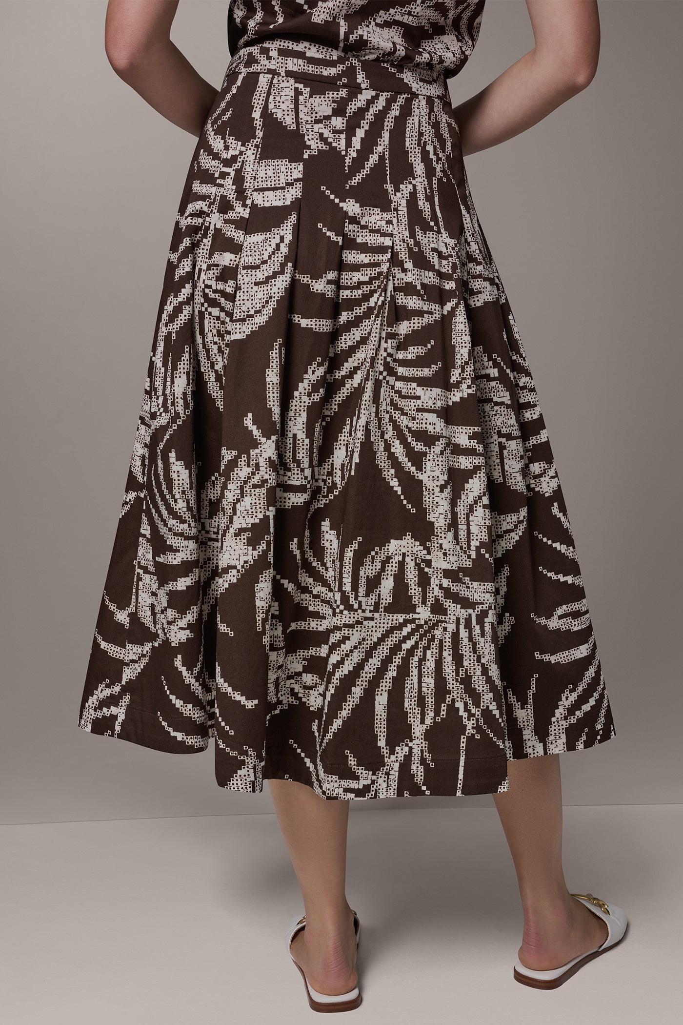 PLEATED MIDI SKIRT | View 2 | Matching Sets