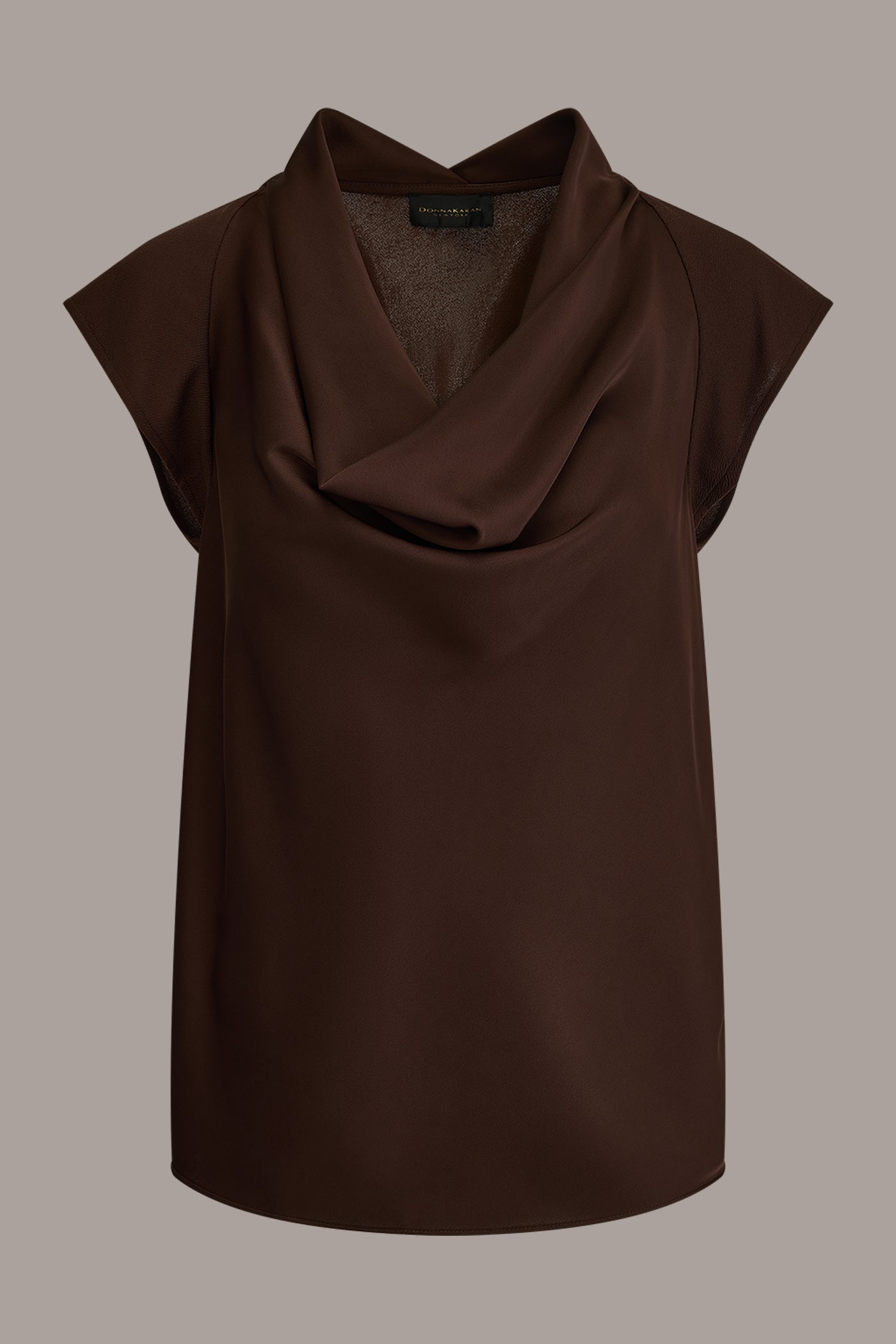 CAP SLEEVE MIXED MEDIA TOP VIEW 8 | Tops