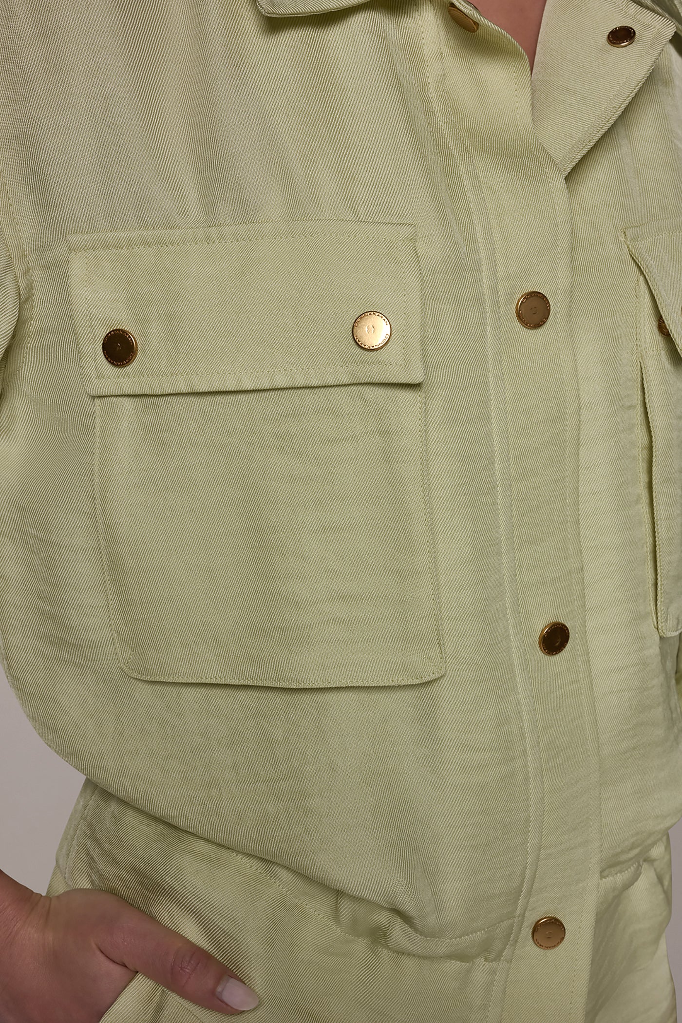 LONG SLEEVE TIE WAIST SHIRT VIEW 5 | Tops