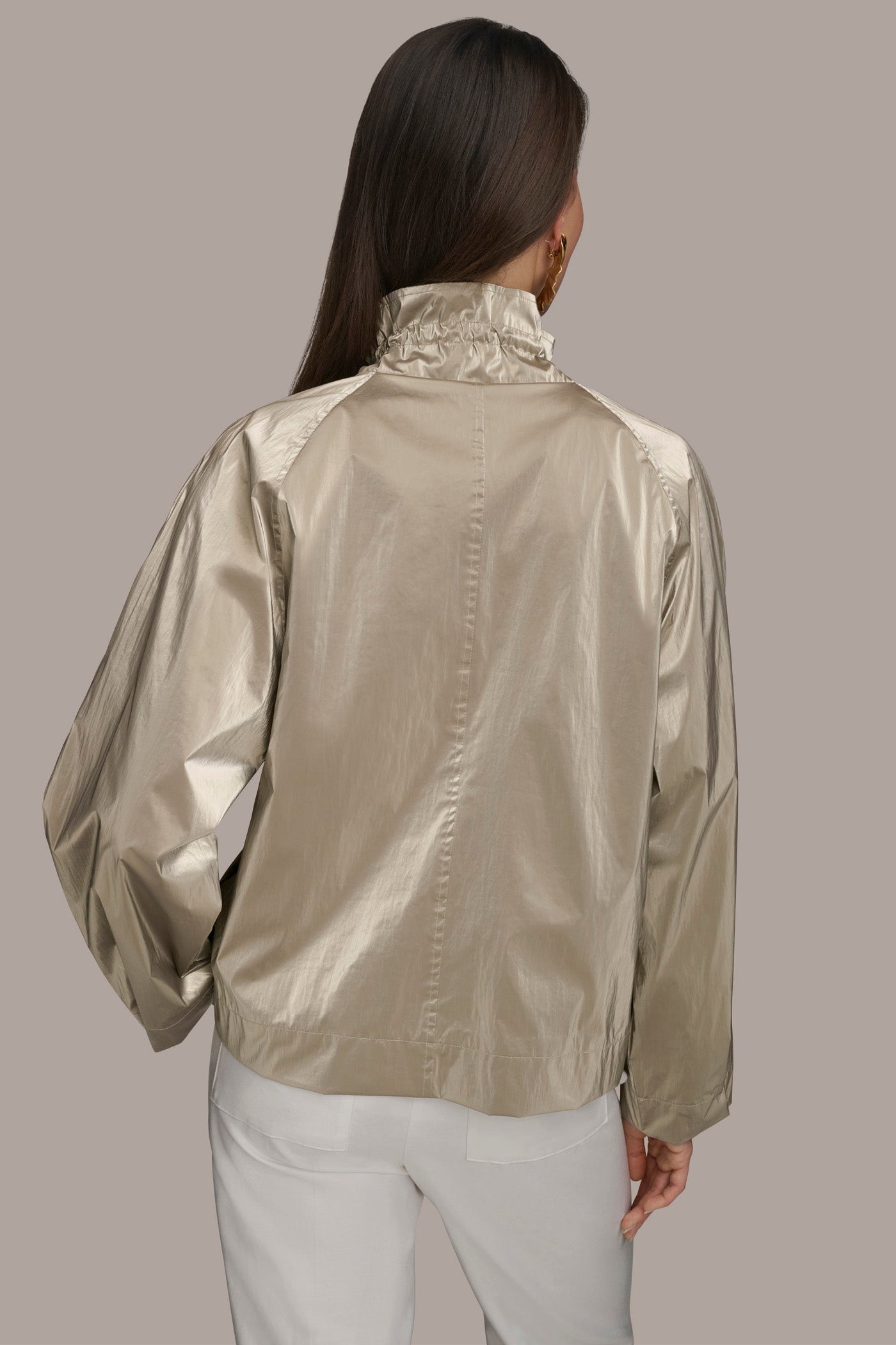 METALLIC UTILITY JACKET | View 2