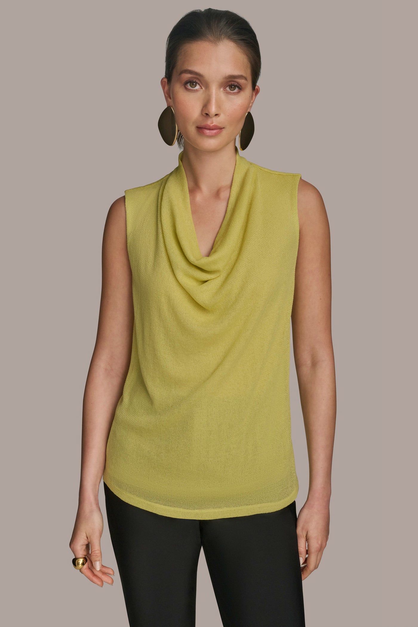 COWL NECK TOP | View 1 | Tops