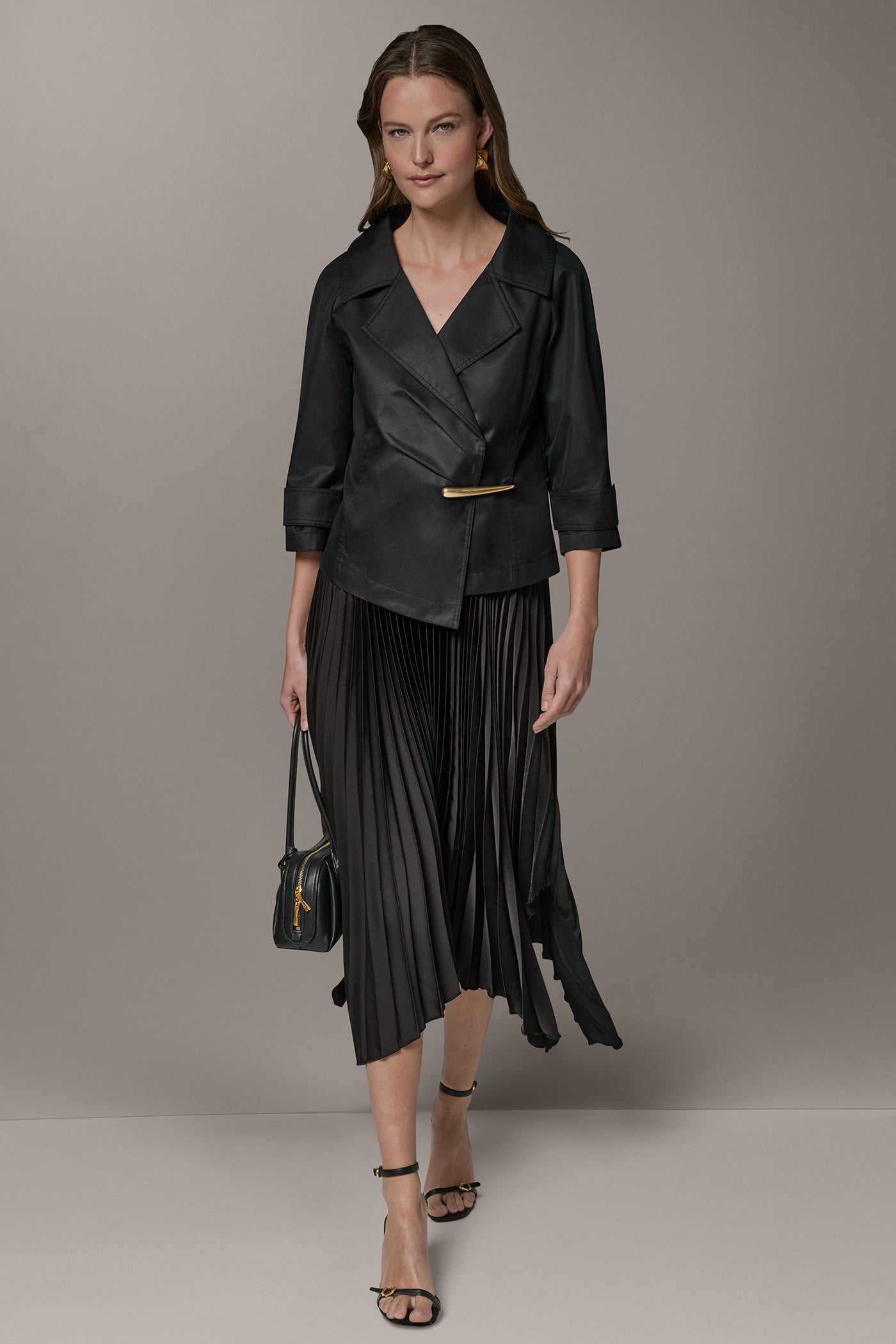 3/4 SLEEVE WRAP JACKET VIEW 6 | Summer Collection