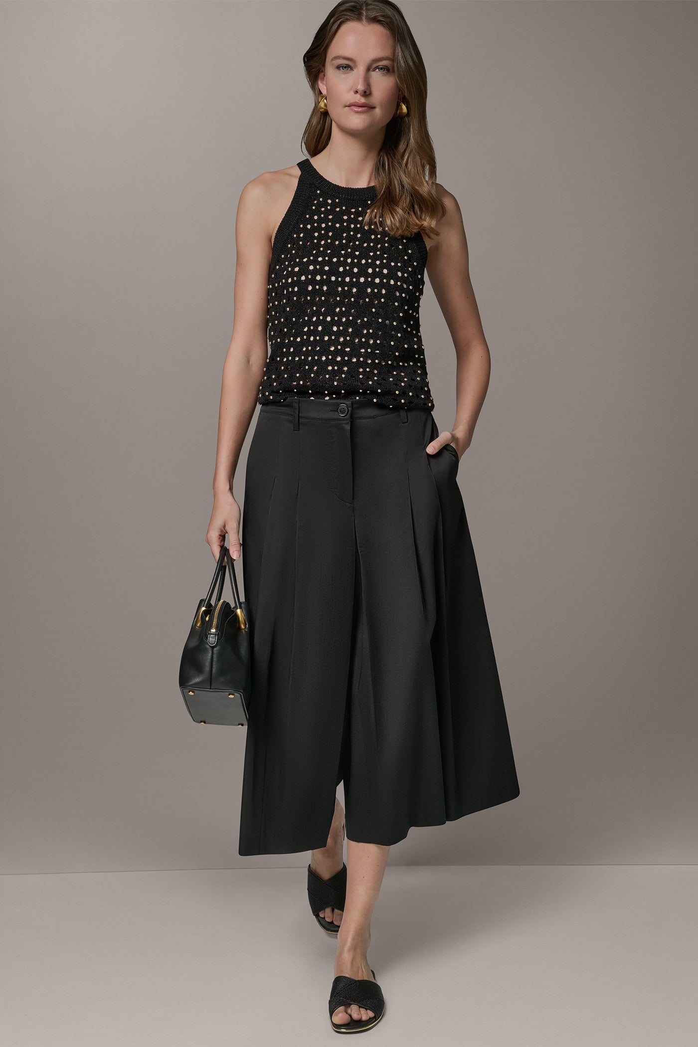 EXTRA HIGH-RISE WIDE-LEG CULOTTE VIEW 6