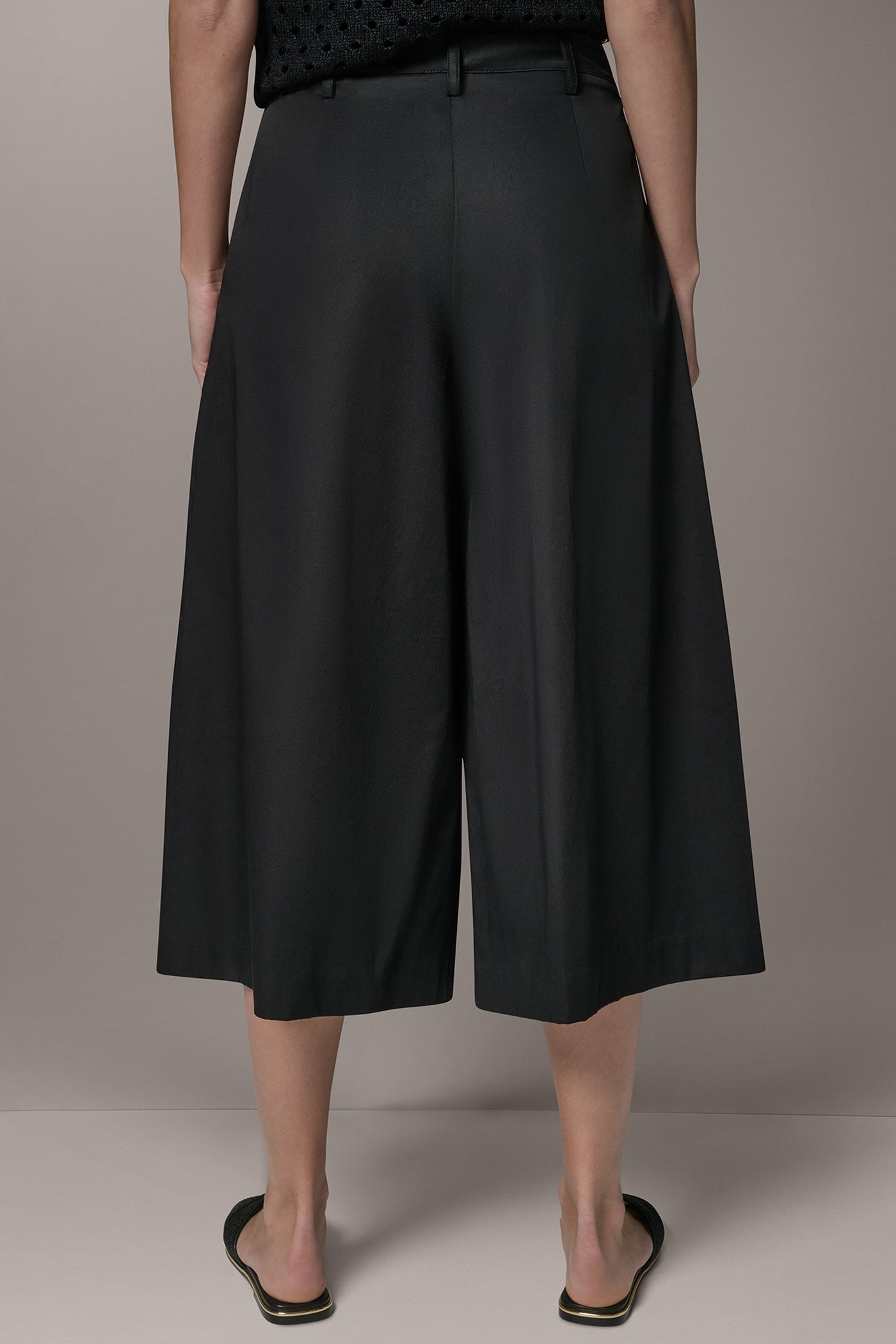 EXTRA HIGH-RISE WIDE-LEG CULOTTE VIEW 3