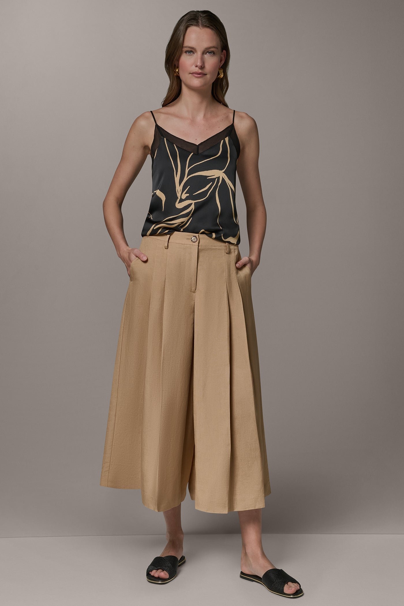 EXTRA HIGH-RISE WIDE-LEG CULOTTE VIEW 6 | New Arrivals