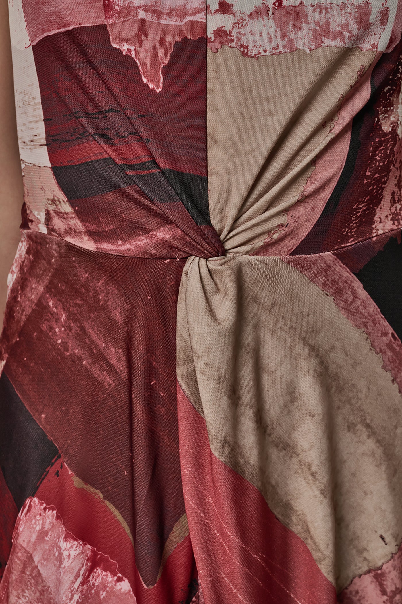 PRINTED HALTER DRESS VIEW 6 | Dresses & Jumpsuits