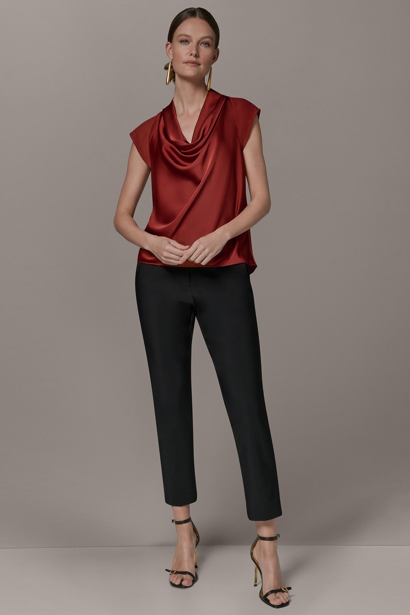 COWL NECK TOP VIEW 7 | Tops