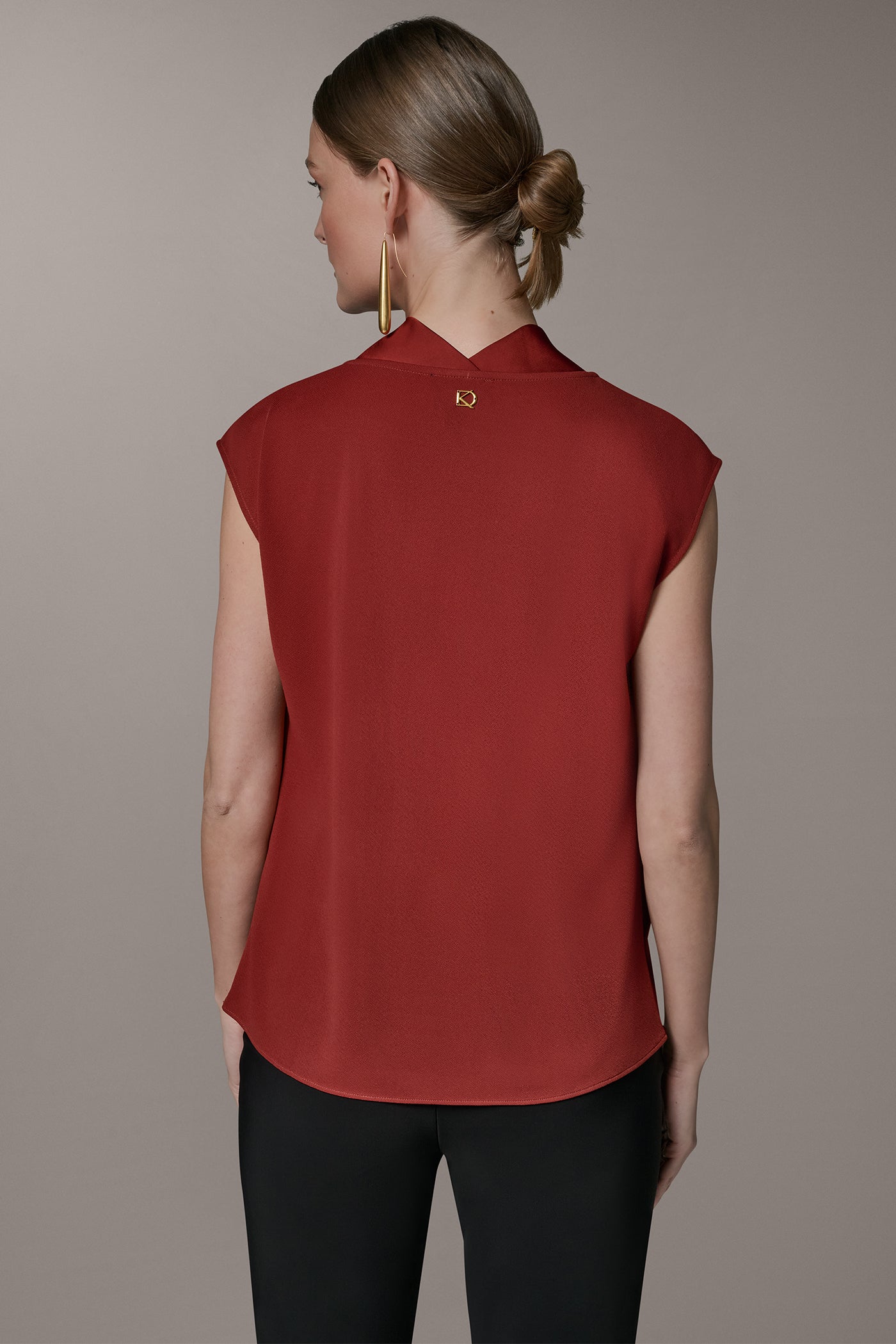 COWL NECK TOP VIEW 3 | Tops