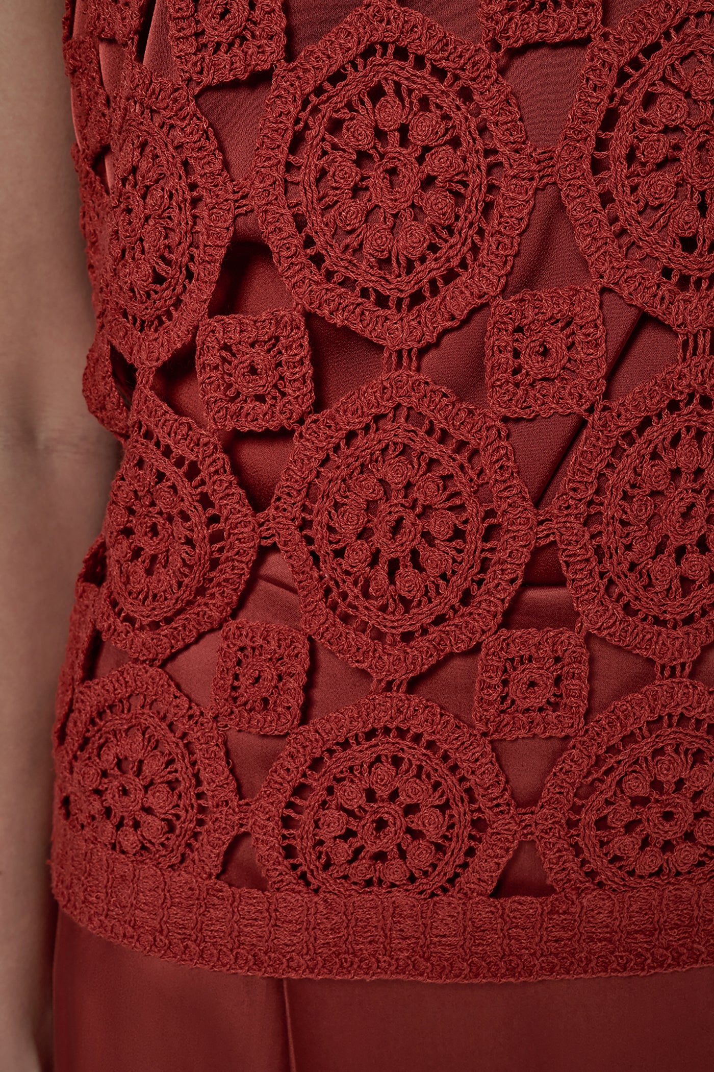 CROCHET SHELL TANK VIEW 4 | Tops