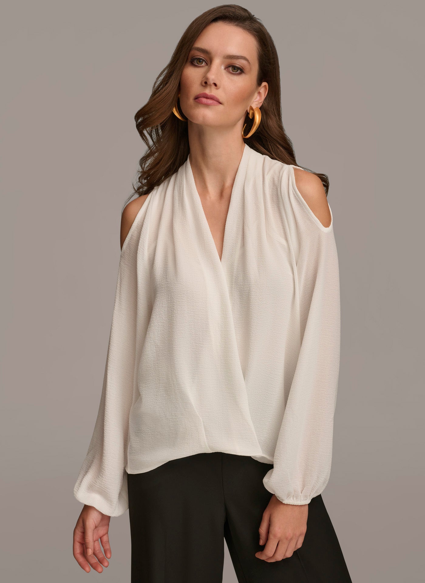 COLD SHOULDER BLOUSE  | View 1 | Sale Clothing