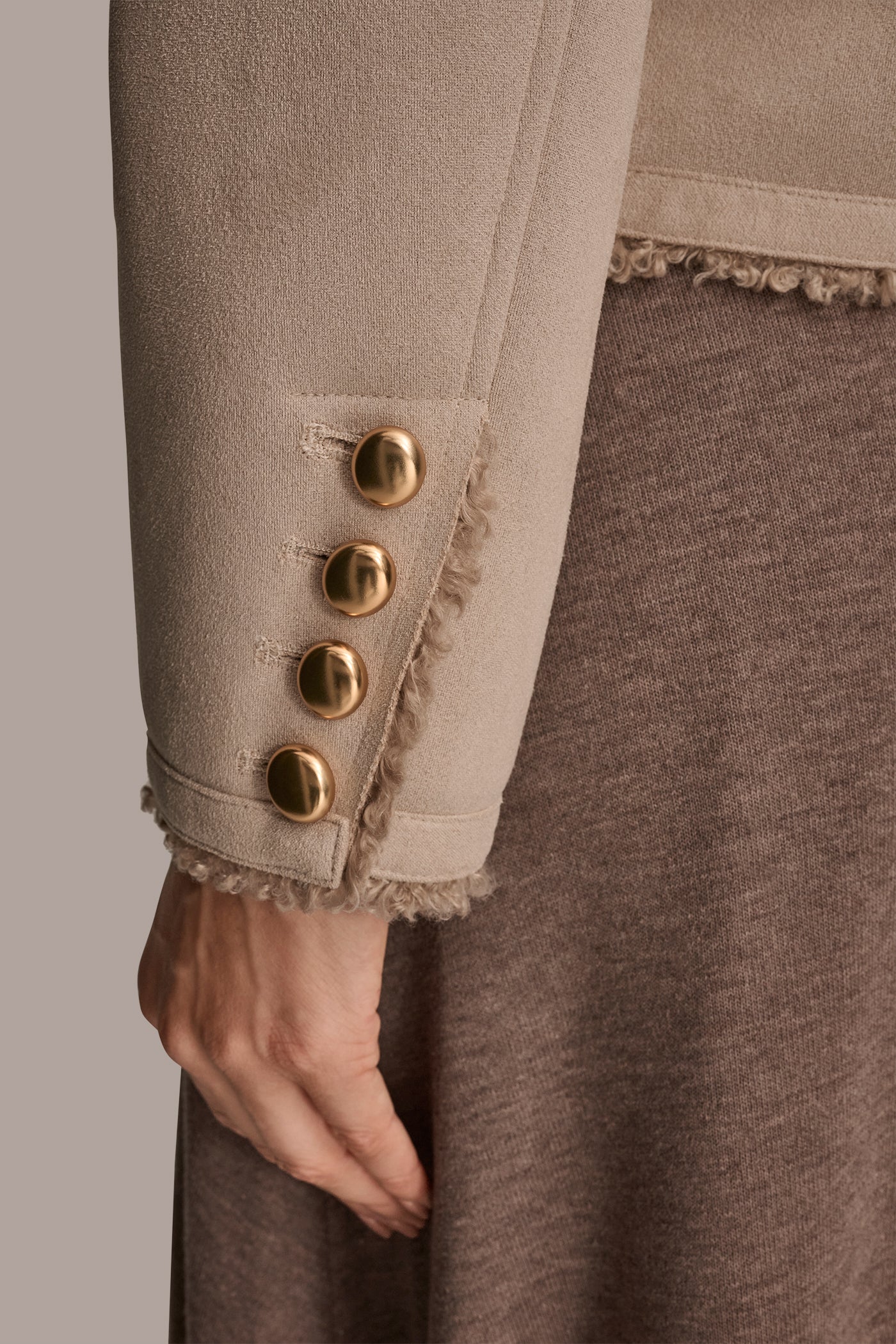 SHORT BUTTON-FRONT COAT VIEW 9 | All Products