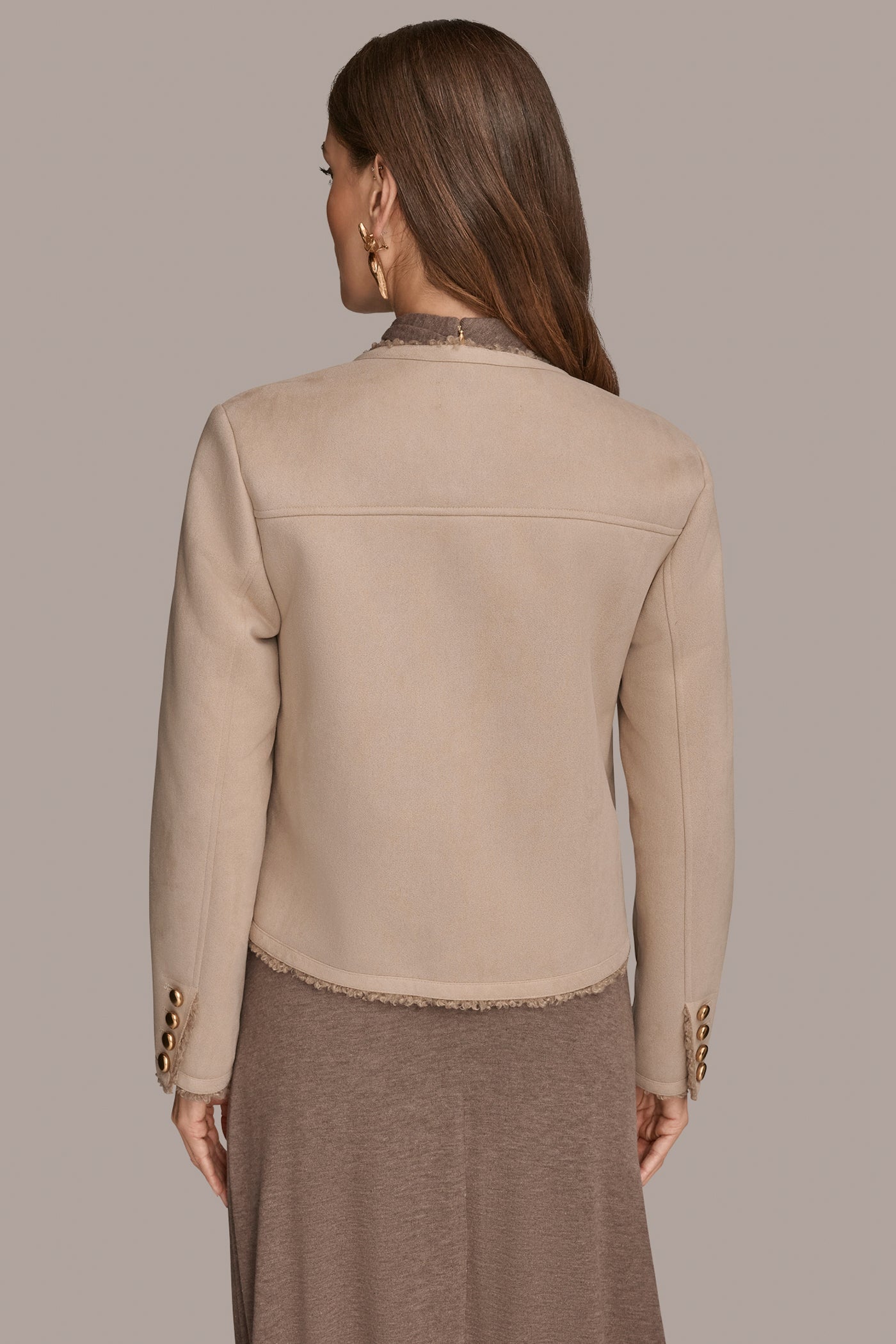 SHORT BUTTON-FRONT COAT | View 2 | All Products