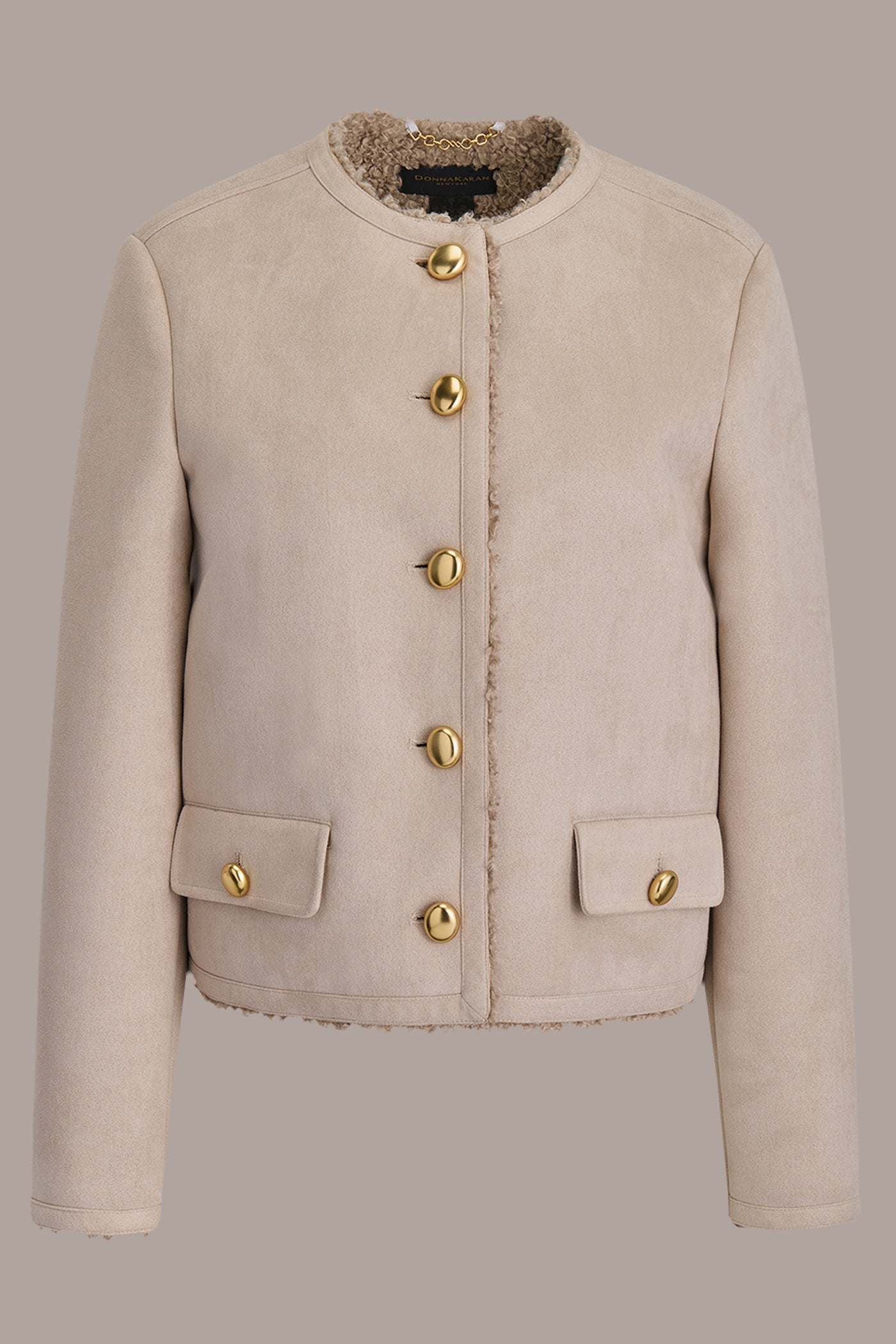SHORT BUTTON-FRONT COAT VIEW 10 | All Products