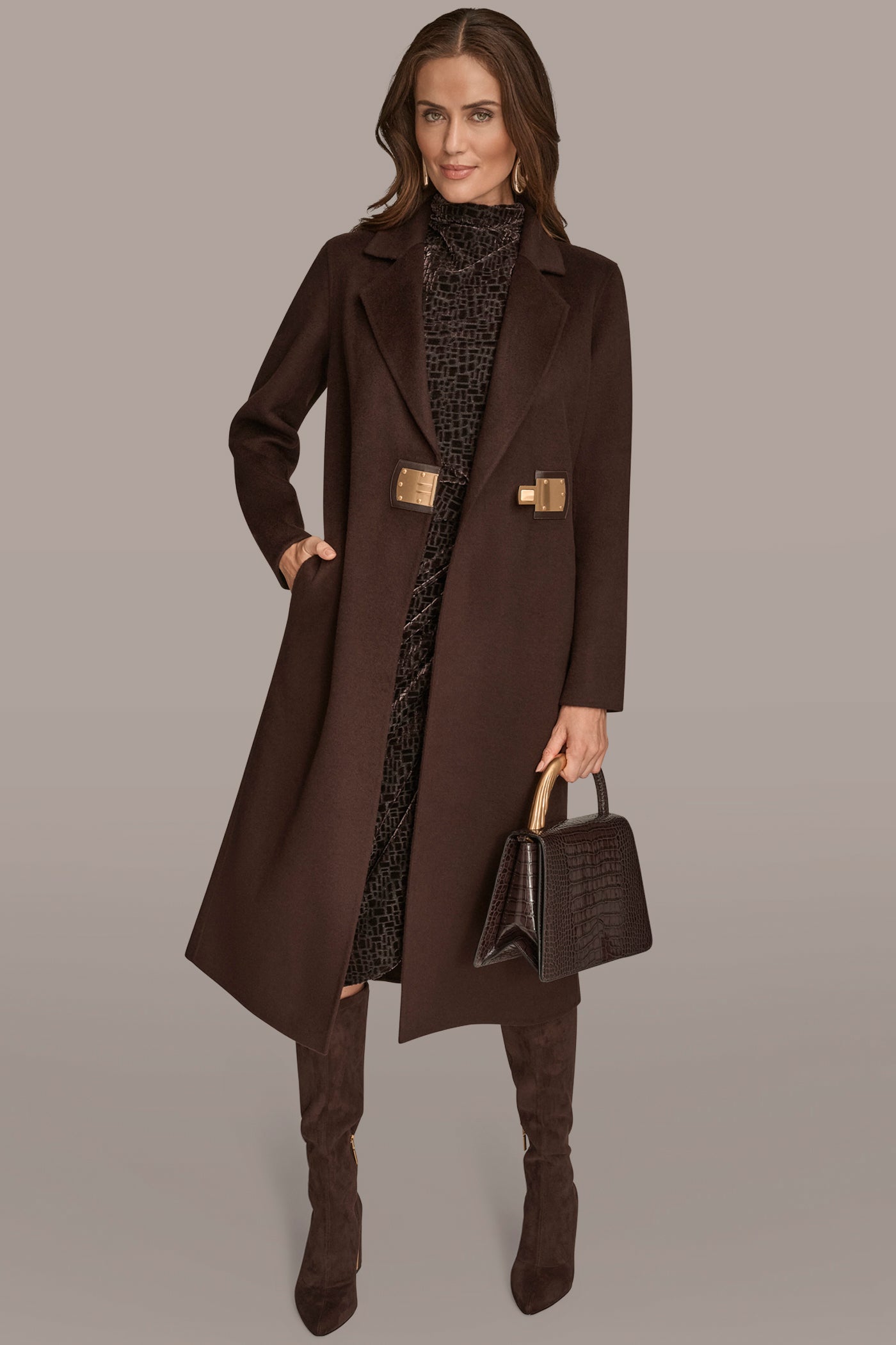 BUCKLE-DETAILED COAT VIEW 5 | Included in discounts