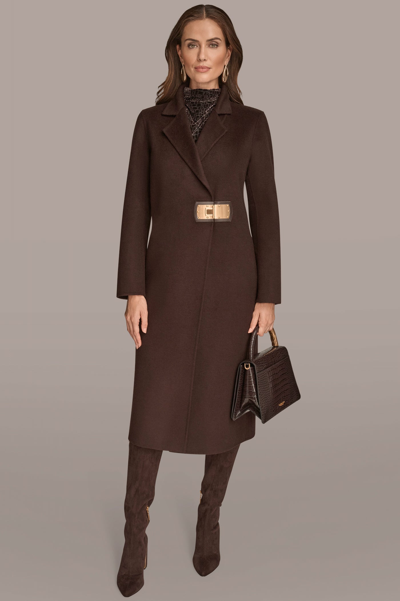 BUCKLE-DETAILED COAT VIEW 4 | Included in discounts