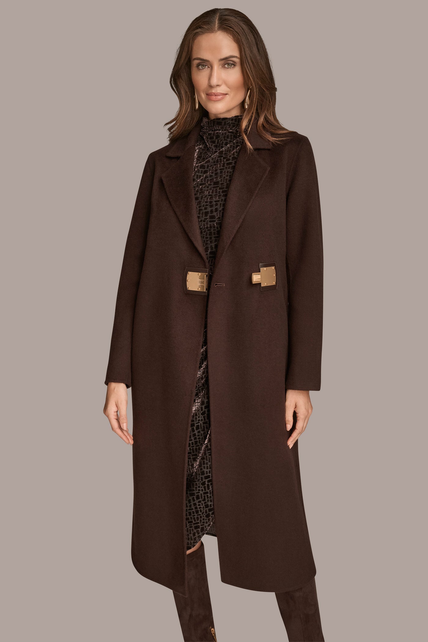 BUCKLE-DETAILED COAT VIEW 6 | Included in discounts