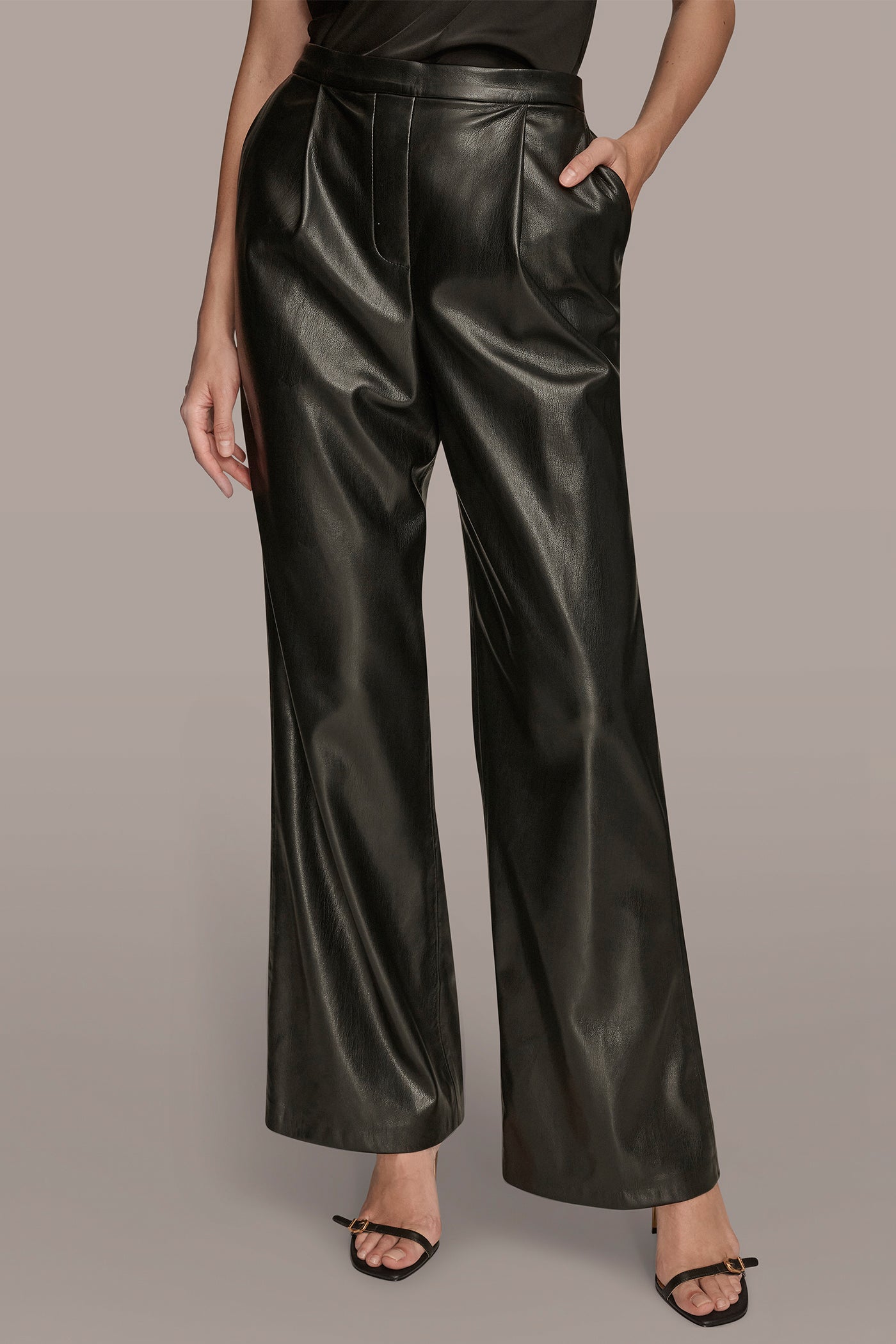 EXTRA HIGH-RISE PULL-ON WIDE-LEG PANT | View 1 | Pants