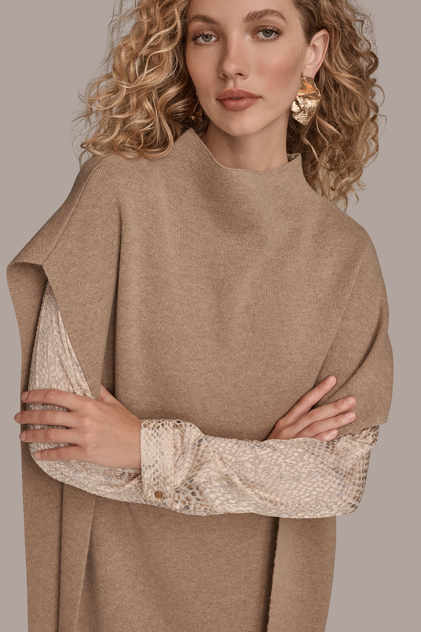 MOCK-NECK TUNIC VIEW 6 | All Products