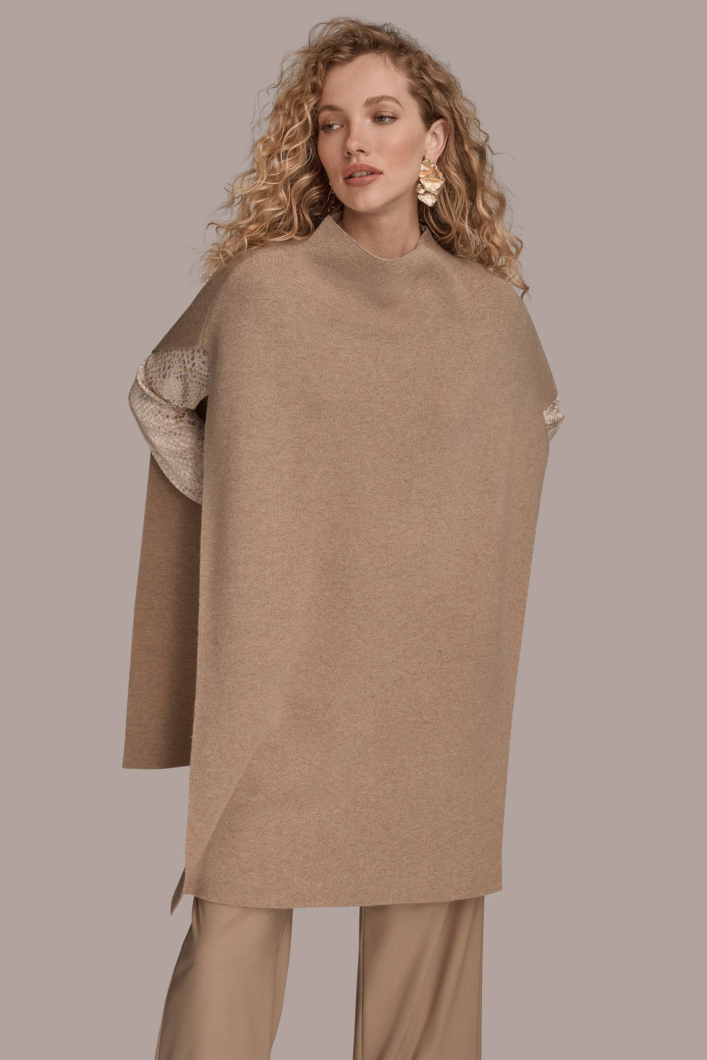 MOCK-NECK TUNIC | View 2 | All Products