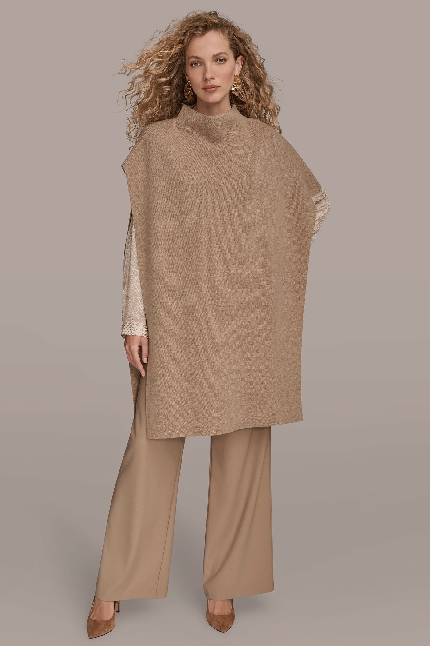 MOCK-NECK TUNIC VIEW 3 | All Products