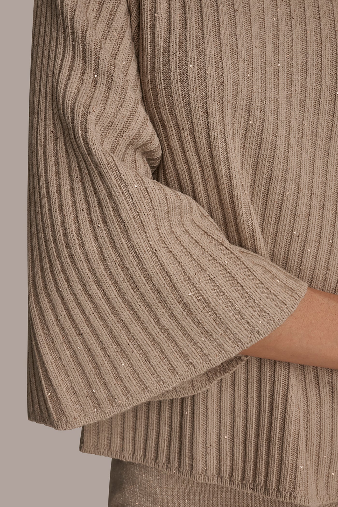 BELL SLEEVE SEQUIN SWEATER VIEW 5 | All That Shimmers
