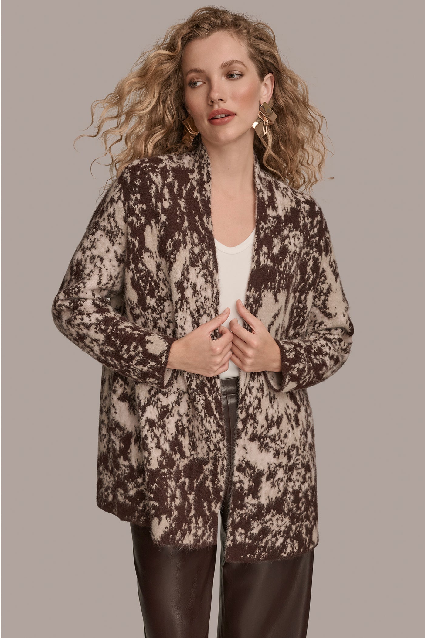 JACQUARD-KNIT CARDIGAN | View 1 | New Arrivals