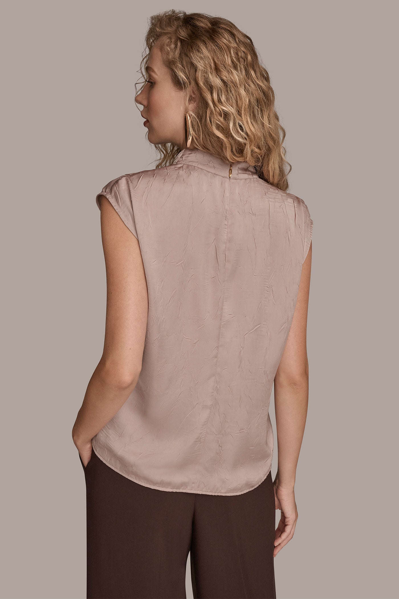 GATHERED CRINKLED TOP | View 2 | Tops & Sweaters