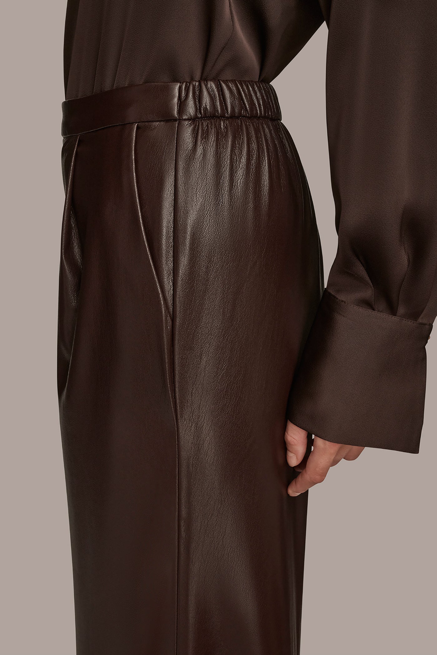 EXTRA HIGH-RISE PULL-ON WIDE-LEG PANT VIEW 6 | Pants