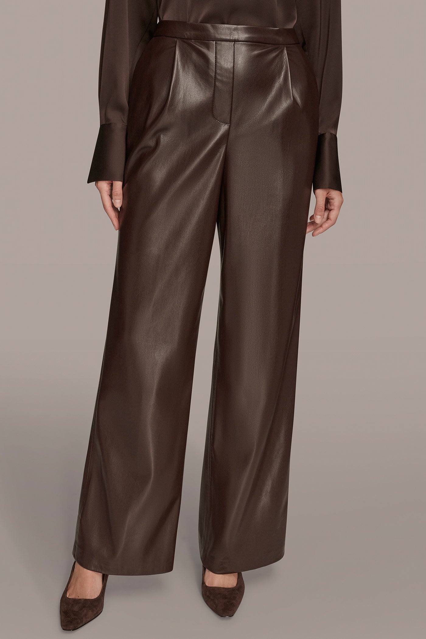 EXTRA HIGH-RISE PULL-ON WIDE-LEG PANT | View 1 | Pants