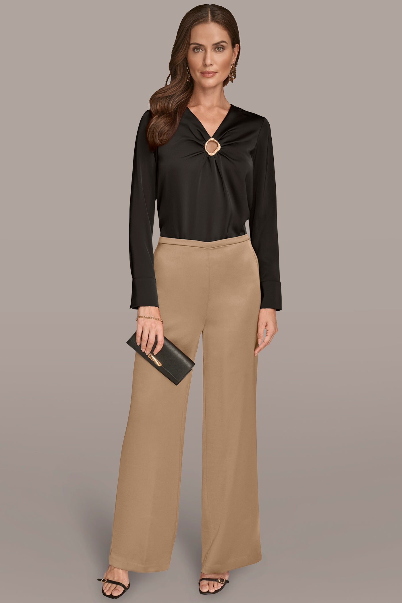 WIDE LEG PULL ON PANT VIEW 5 | Included in discounts
