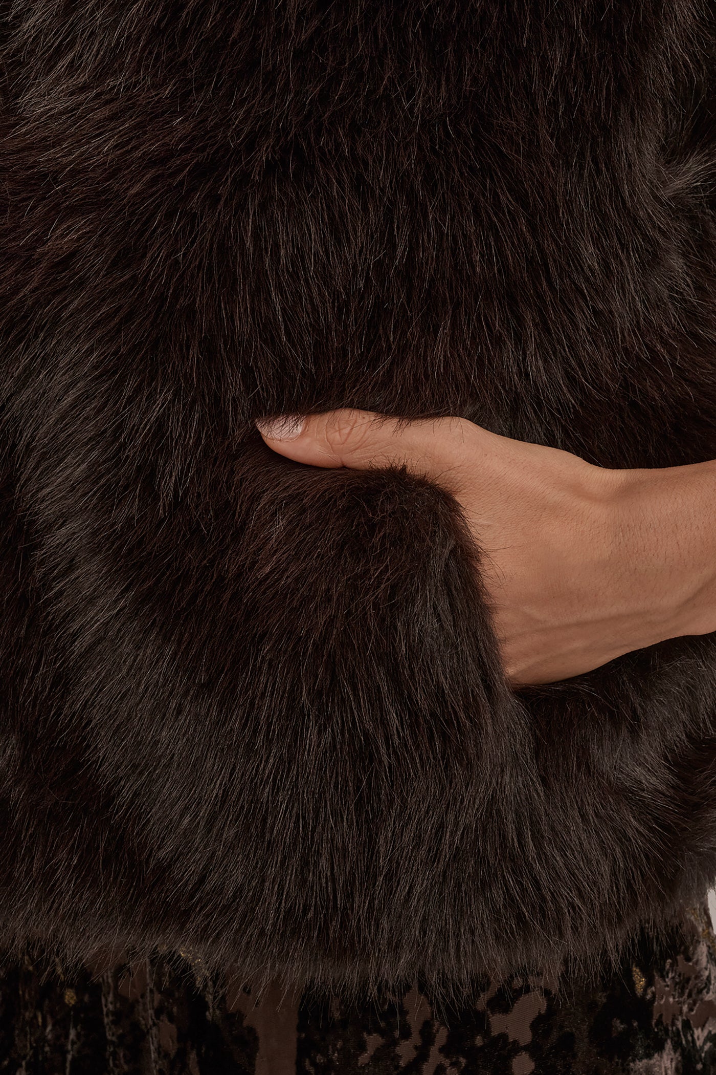 FAUX FUR VEST VIEW 9 | Clothing
