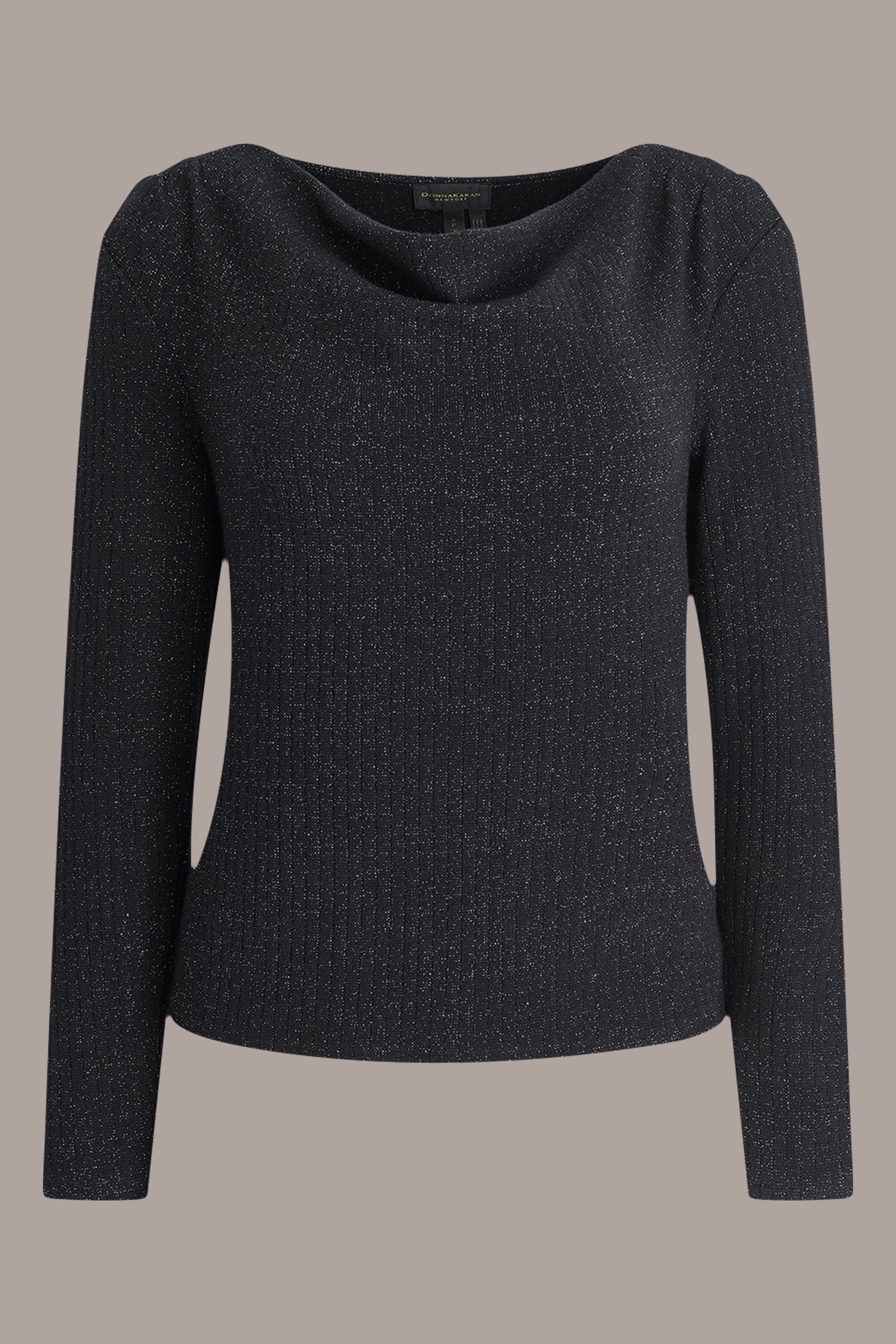 LONG SLEEVE COWL NECK VIEW 6 | Tops