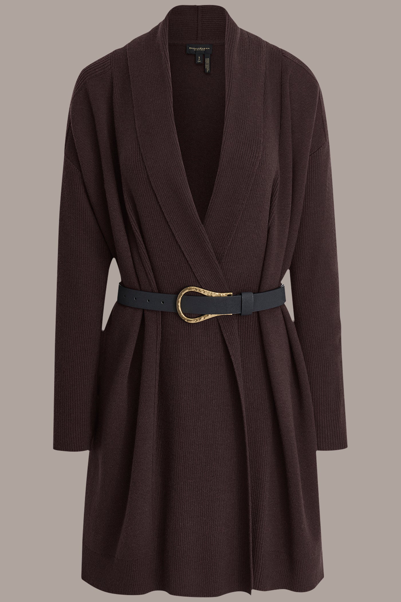 BELTED LONG CARDIGAN VIEW 7 | All Products