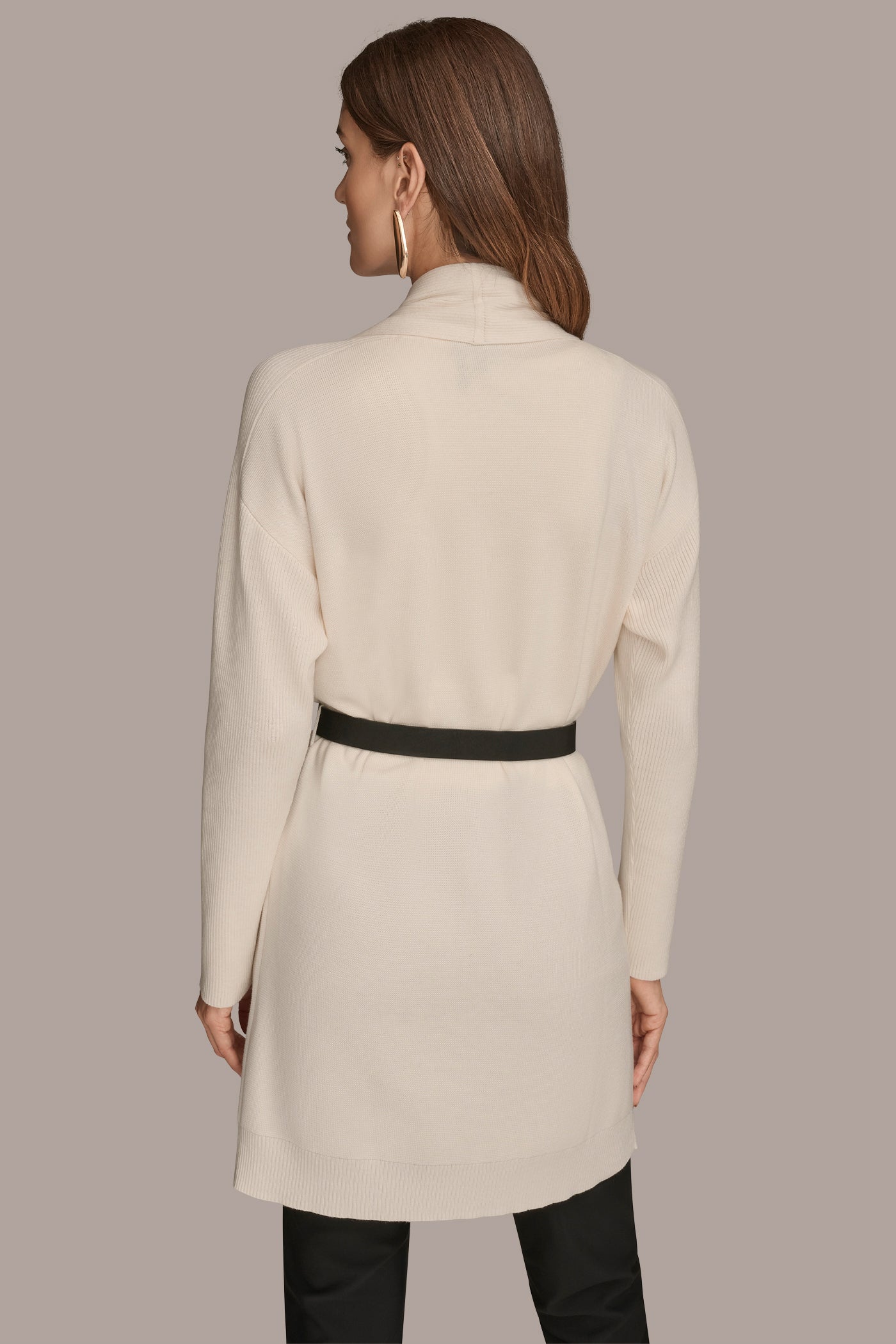 BELTED LONG CARDIGAN | View 2 | All Products